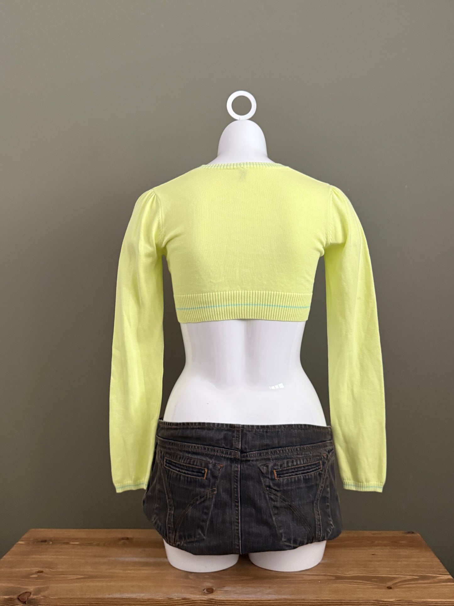 United Colors Of Benetton Cropped Cardigan (S)