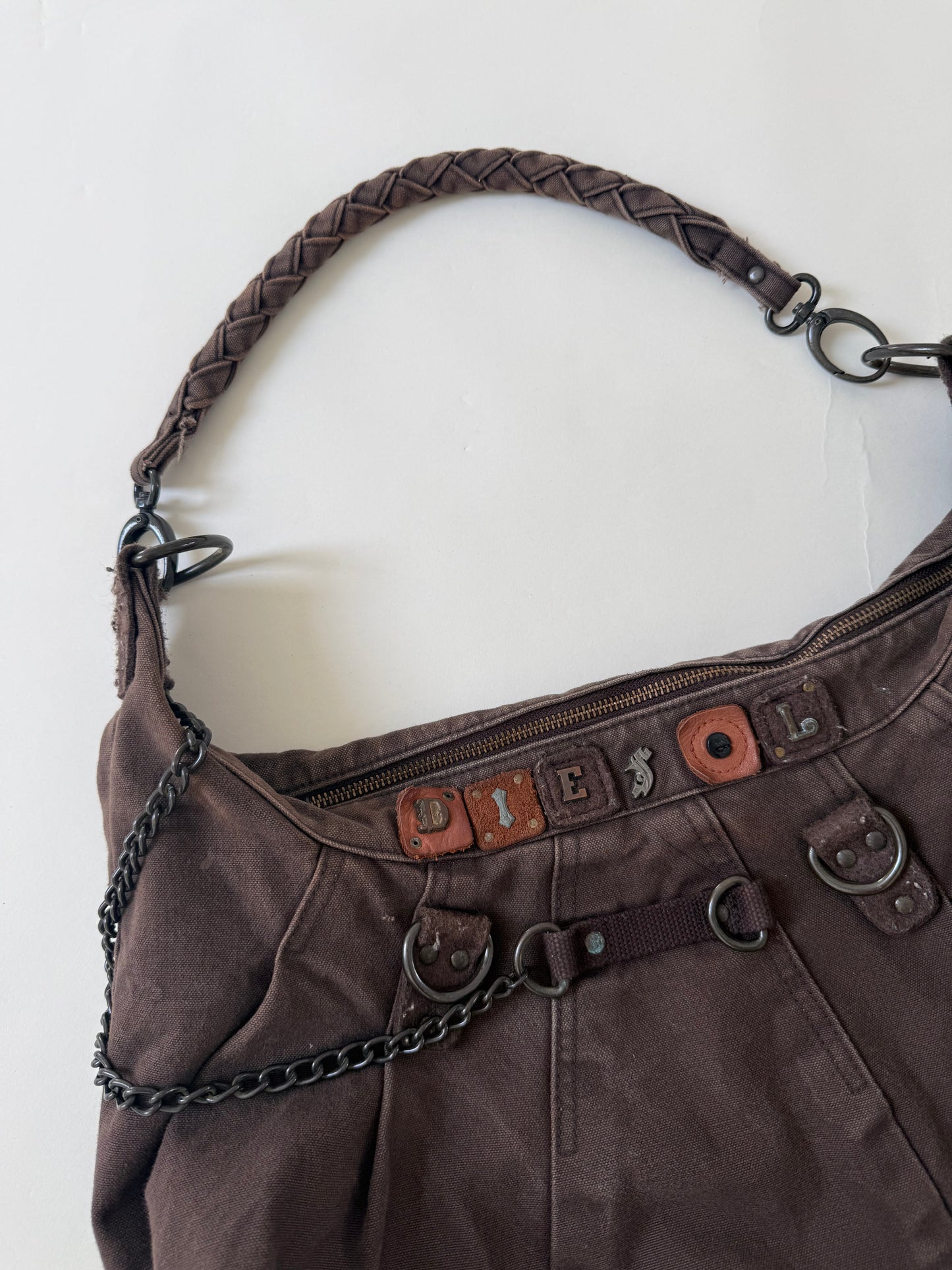 Vintage Diesel Slouchy Handbag