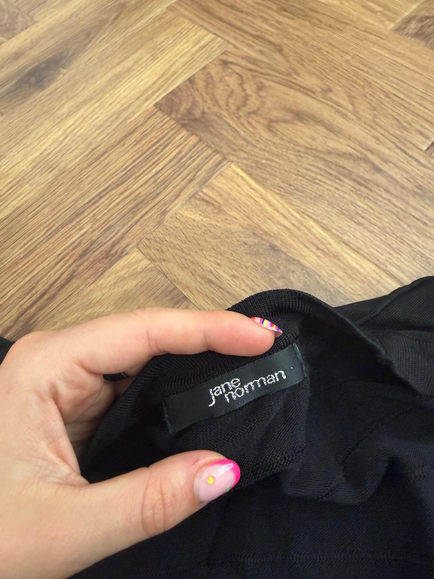 Jane Norman Zip Bandage Top (UK8)