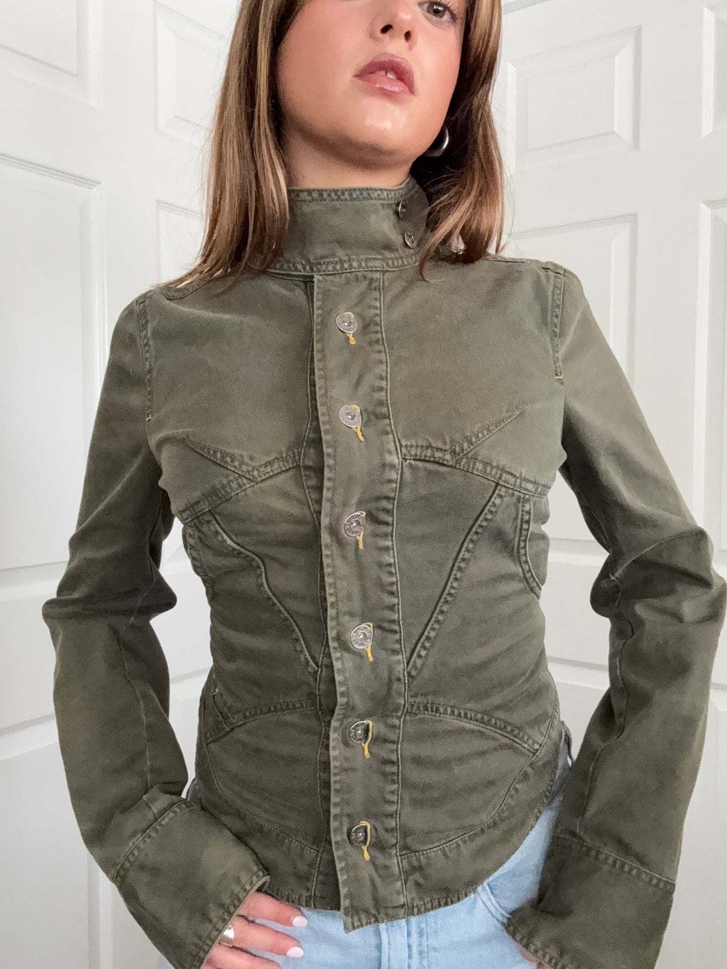 Diesel Khaki Corset Jacket (L)