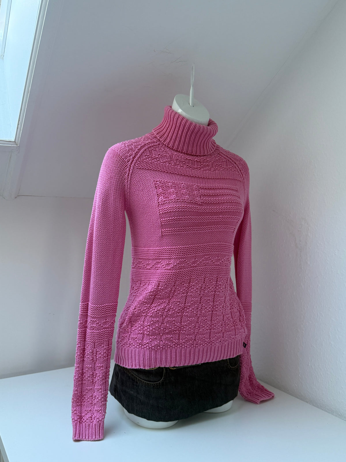 Vintage Ralph Lauren Knit Flag Jumper (S)
