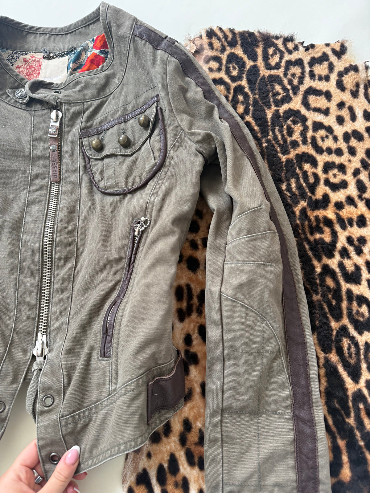 Vintage Diesel Fitted Utility Jacket (M)