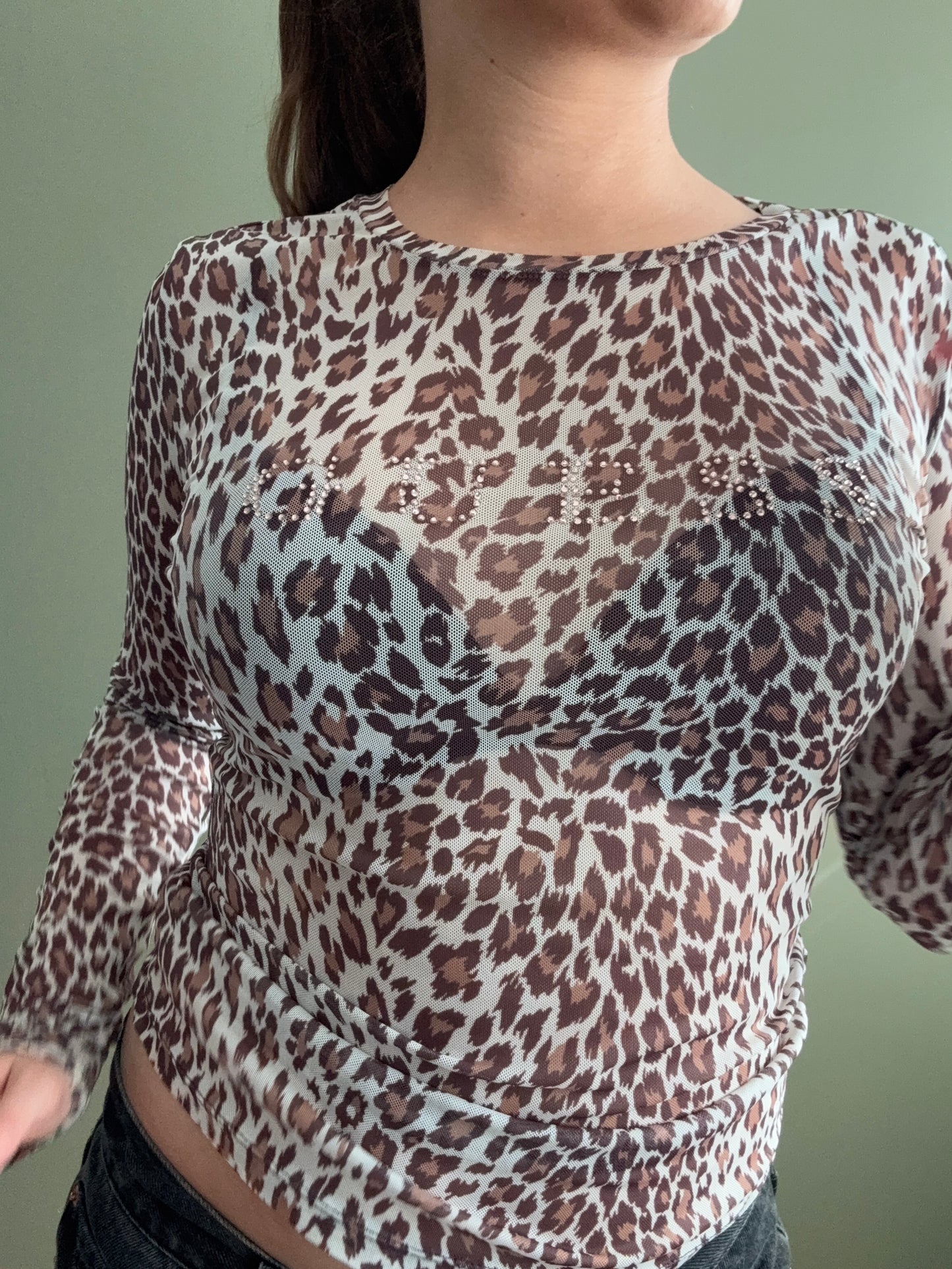 Guess Mesh Top (S)