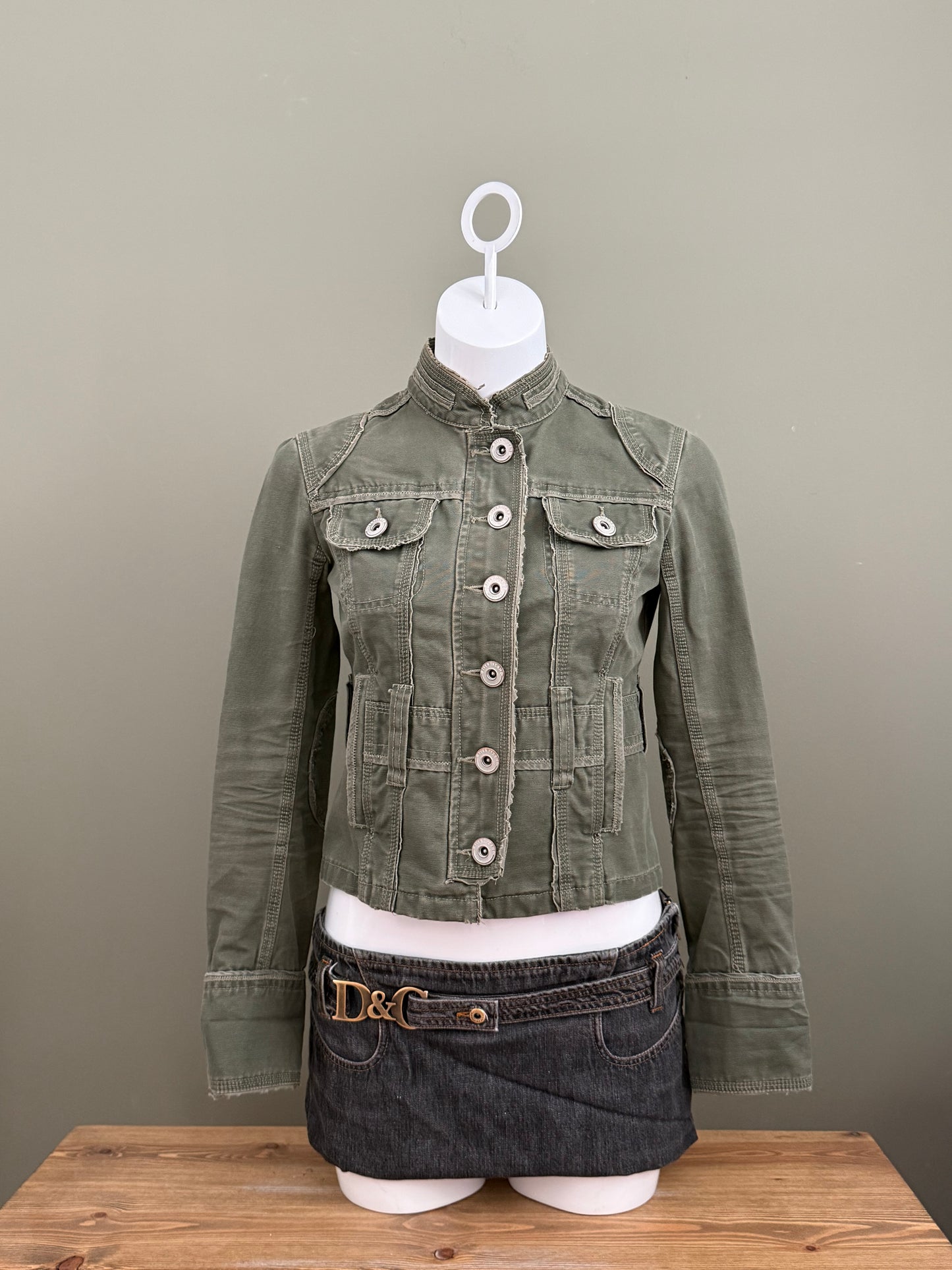 Fitted Military Style Jacket (UK8)