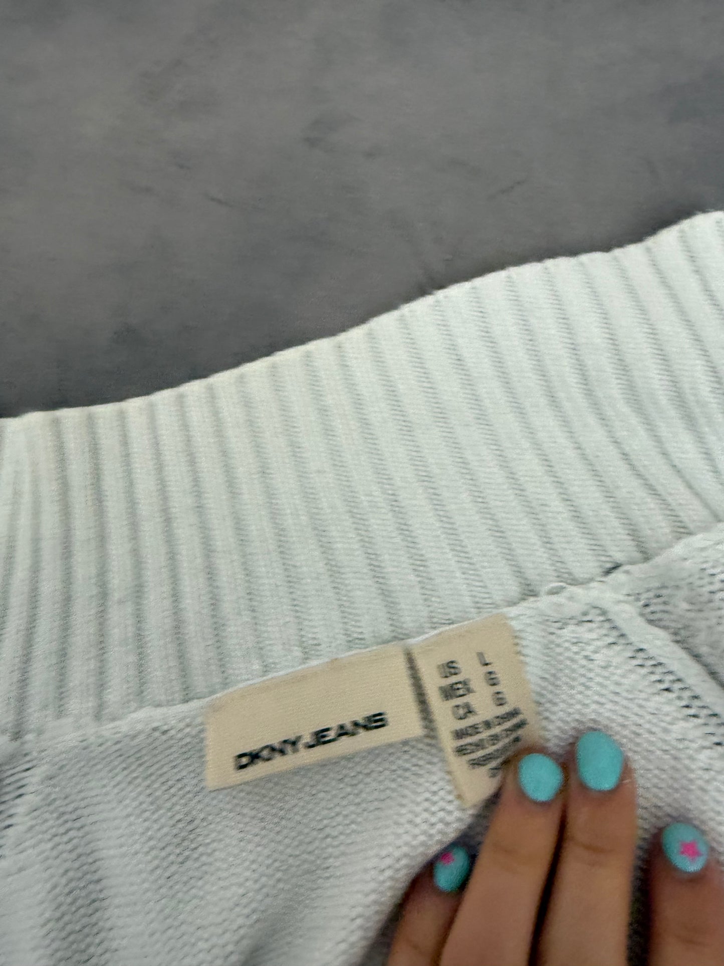 DKNY Knit Zip Jumper (L)