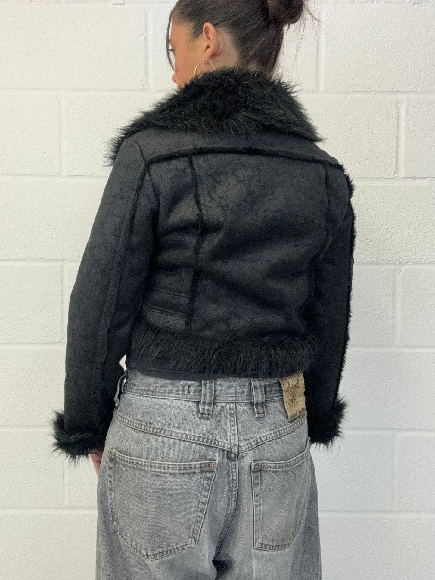 Y2K Faux Fur Jacket