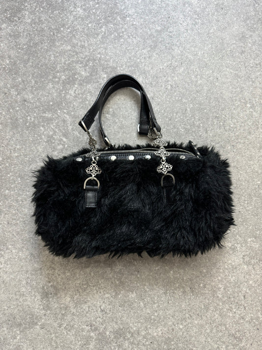 Faux Fur Shoulder Bag