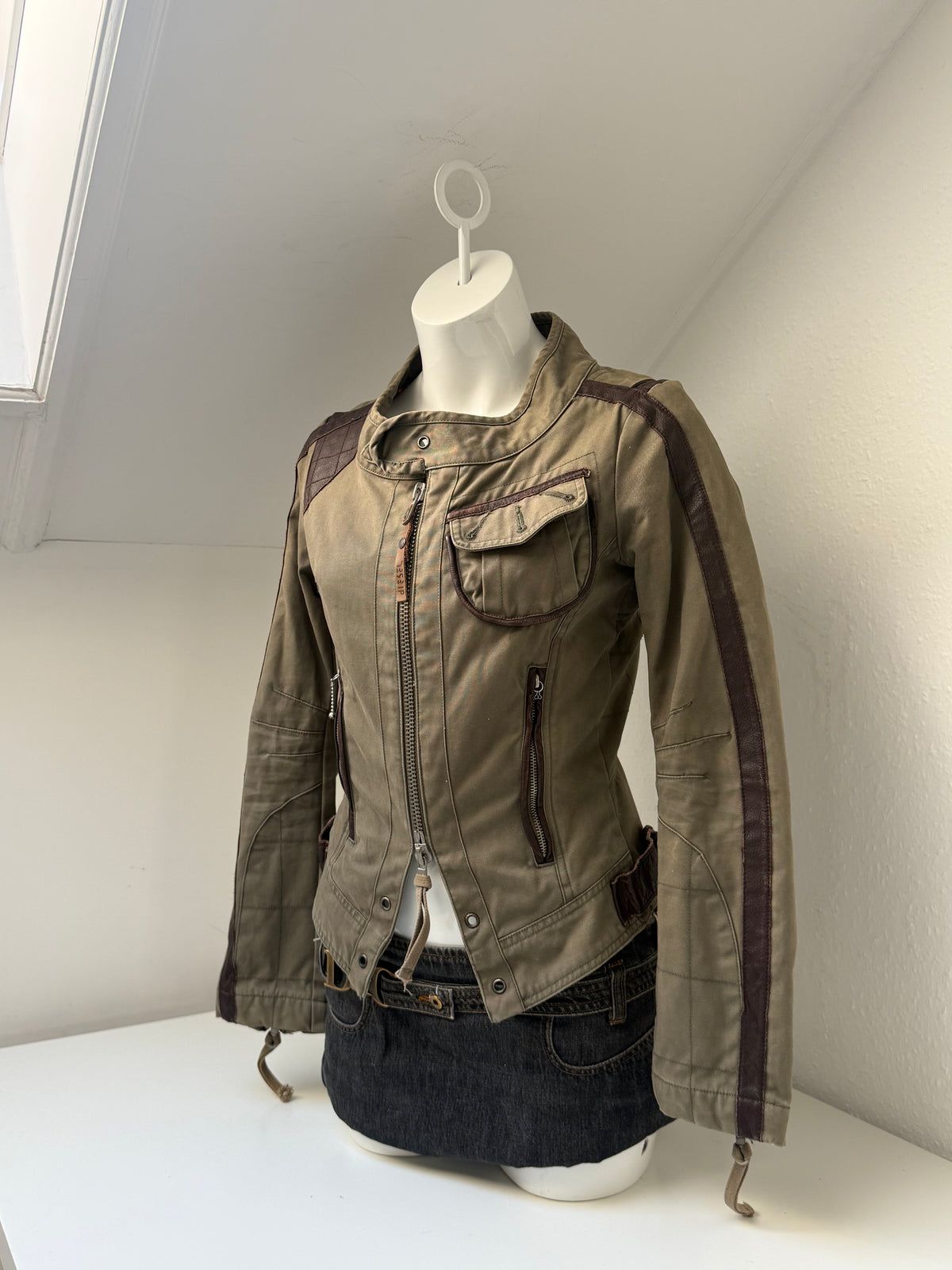 Vintage Diesel Fitted Utility Jacket (S)