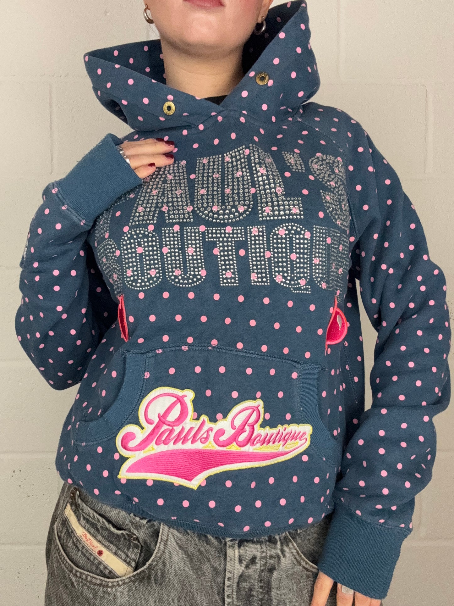 Paul’s Boutique Polka Dot Hoodie (L)