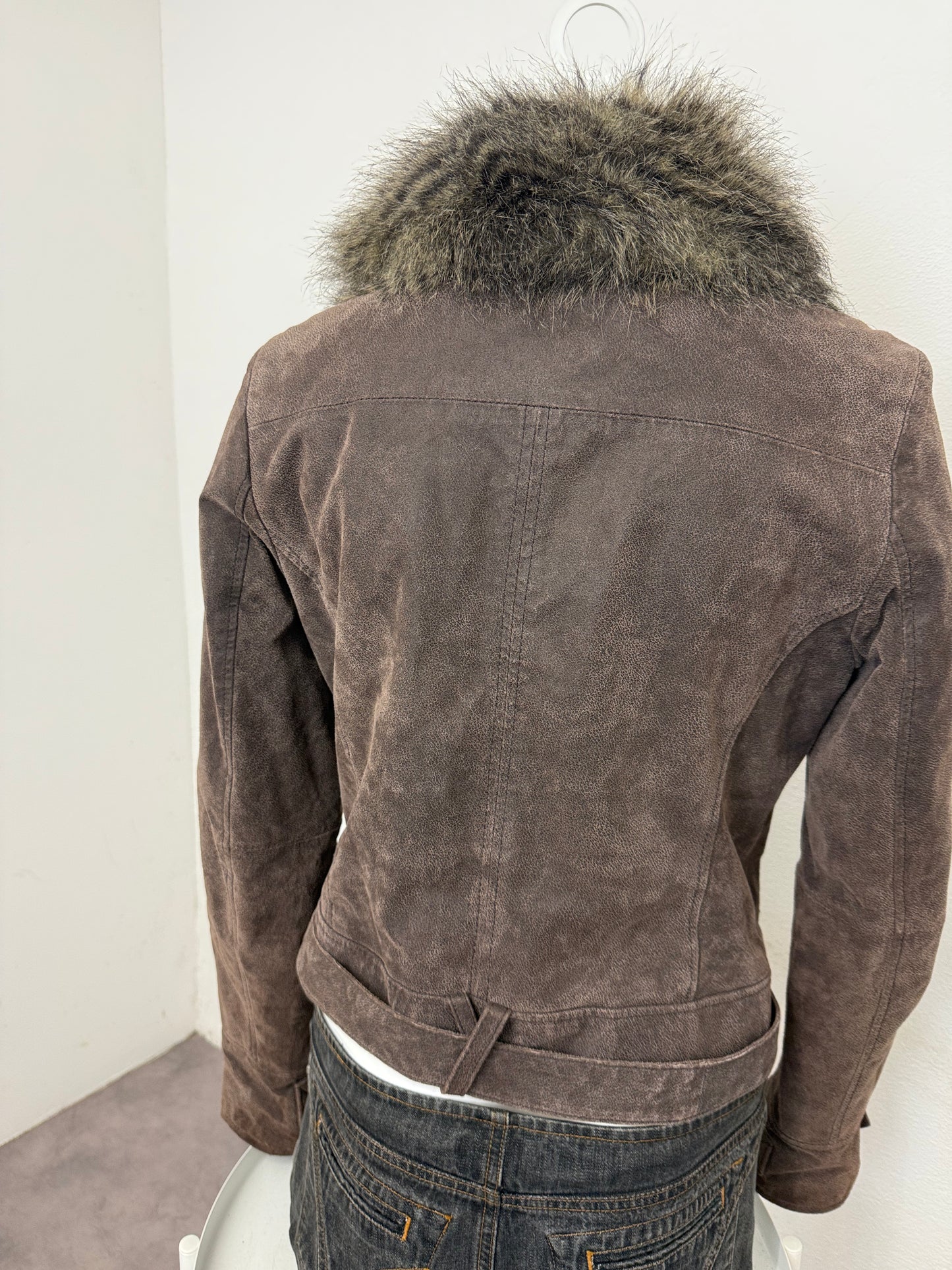 Jane Norman Suede Jacket (UK14)