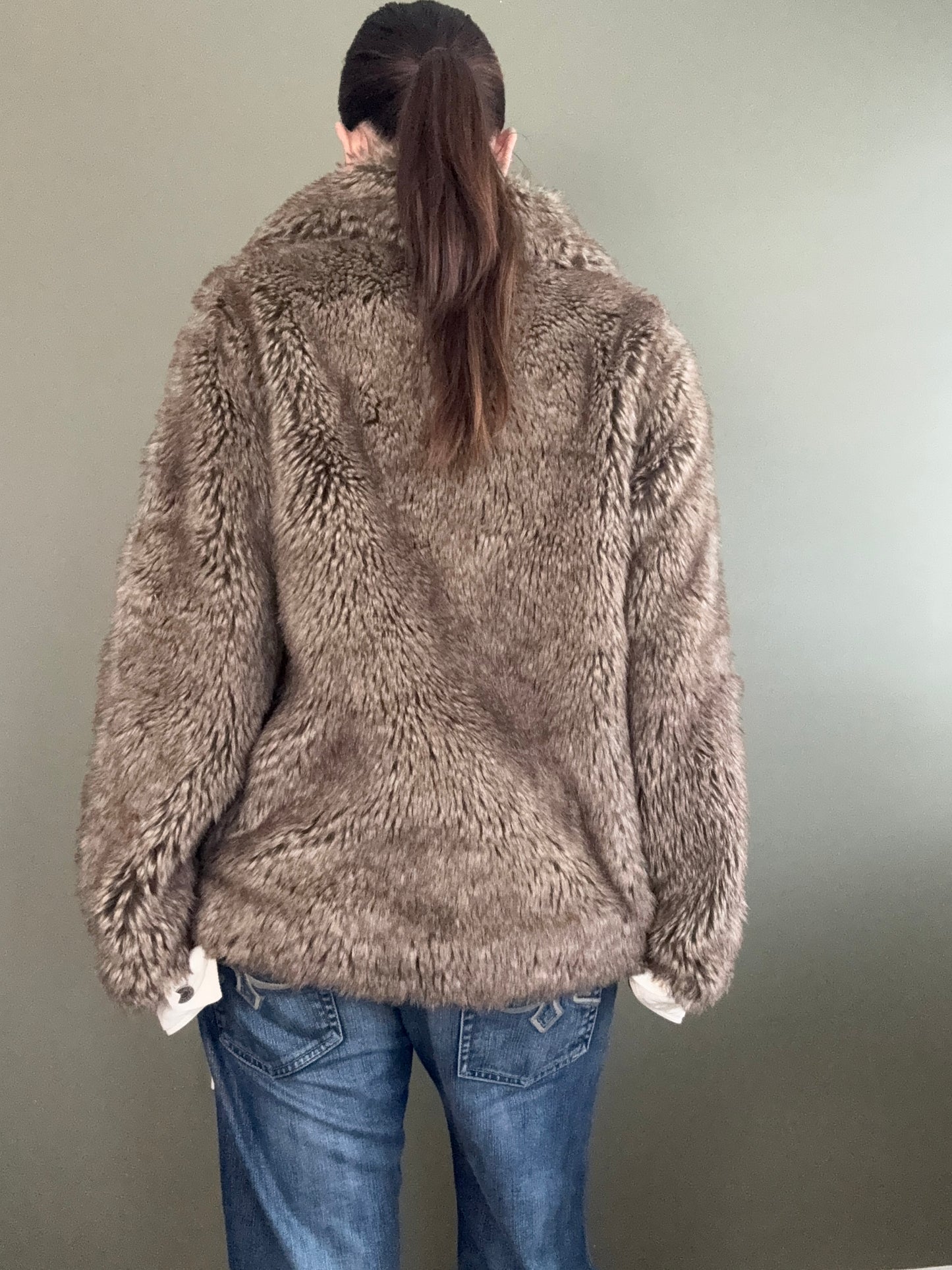 Diesel Faux Fur Jacket (S)