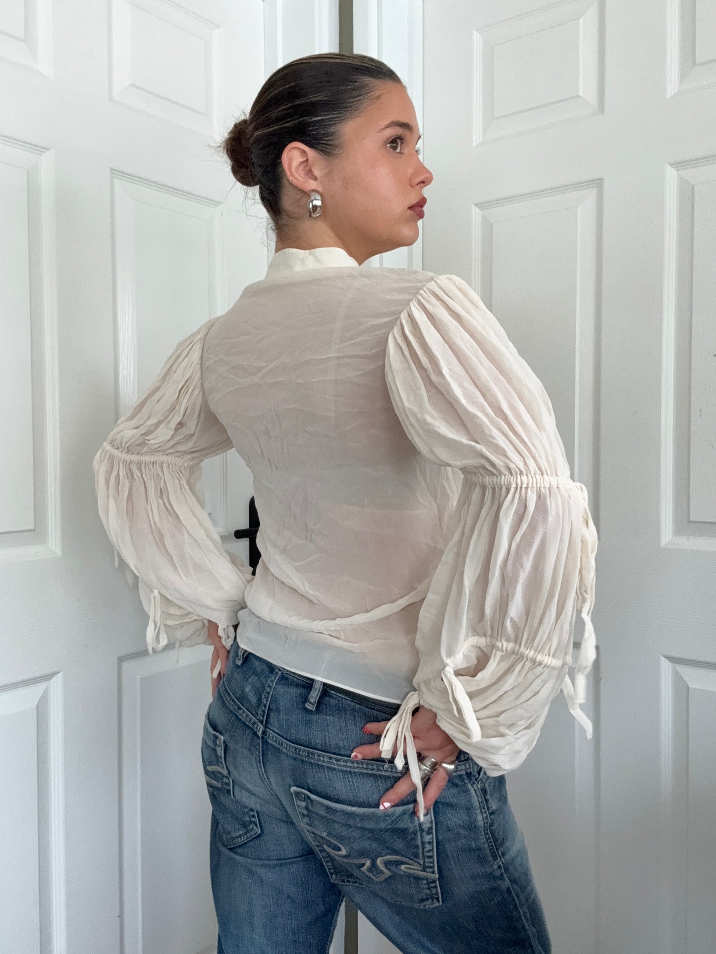 Silk Allsaints Shirt (UK8)