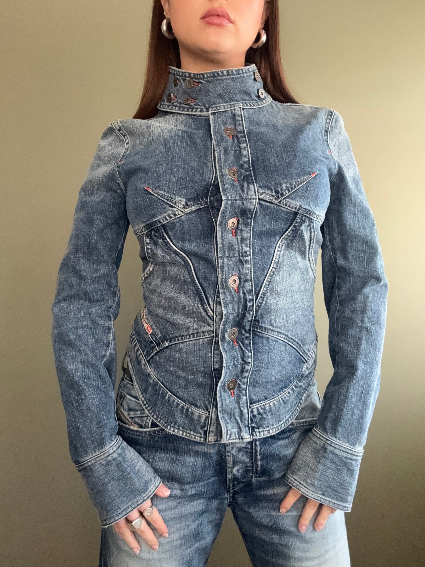 Diesel Denim Corset Jacket (M)