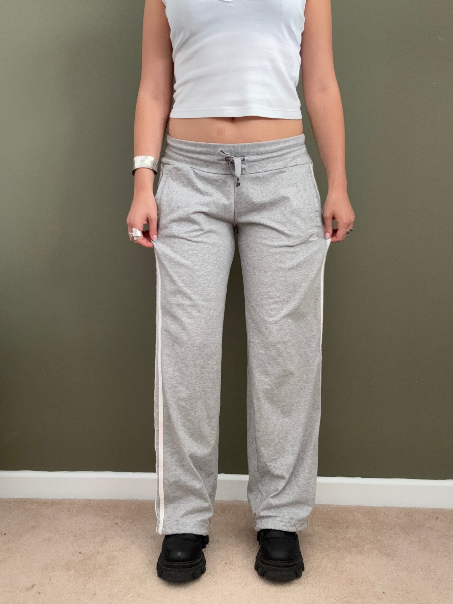Adidas Straight Leg Joggers (S)