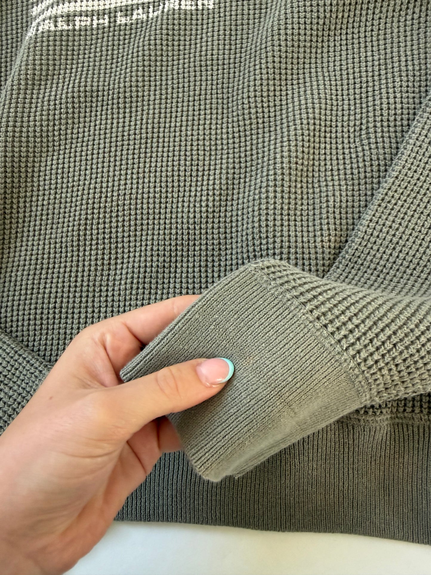 Ralph Lauren Waffle Knit Hoodie (XL)