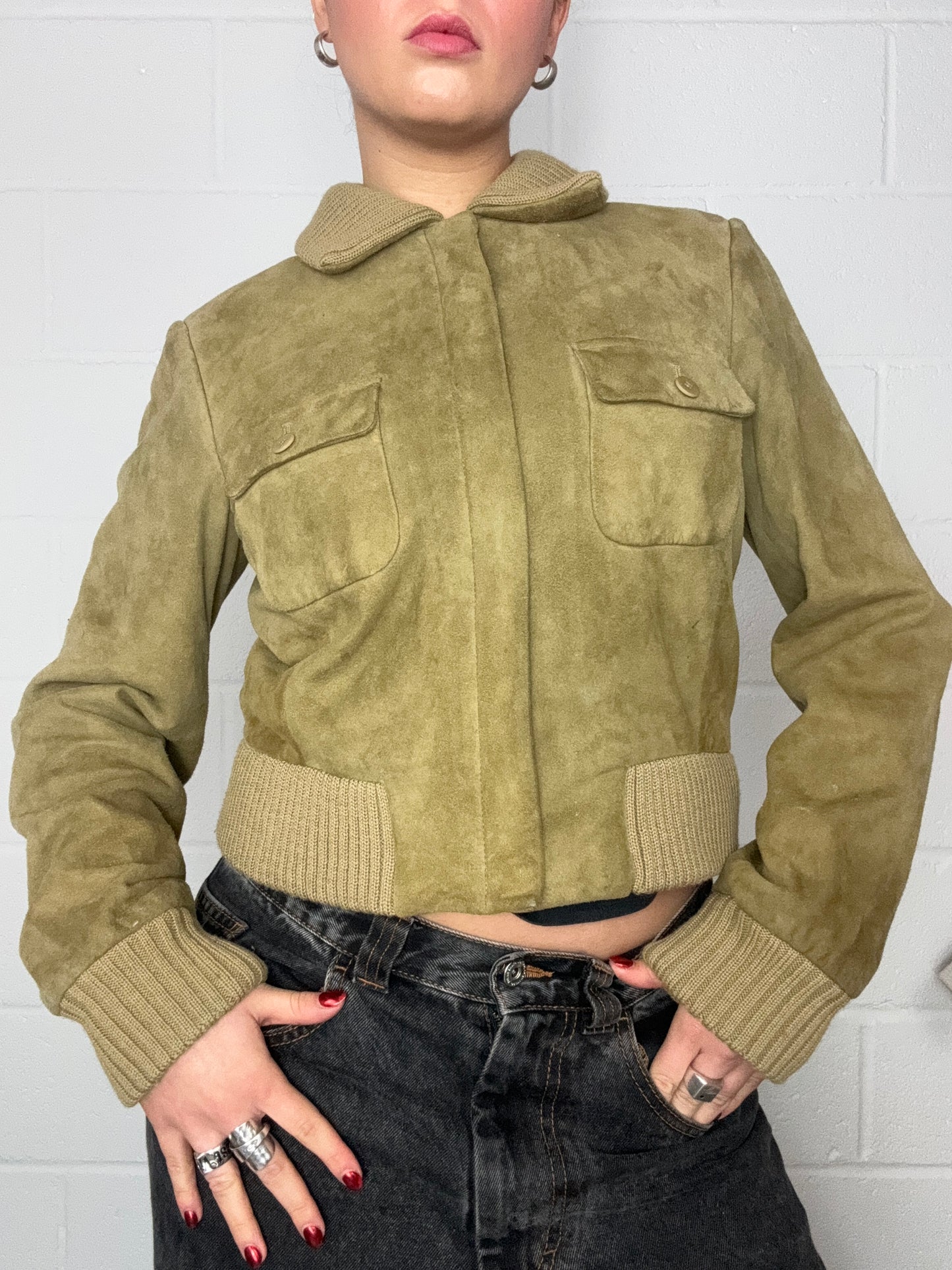 Vintage Suede Jacket (UK8)