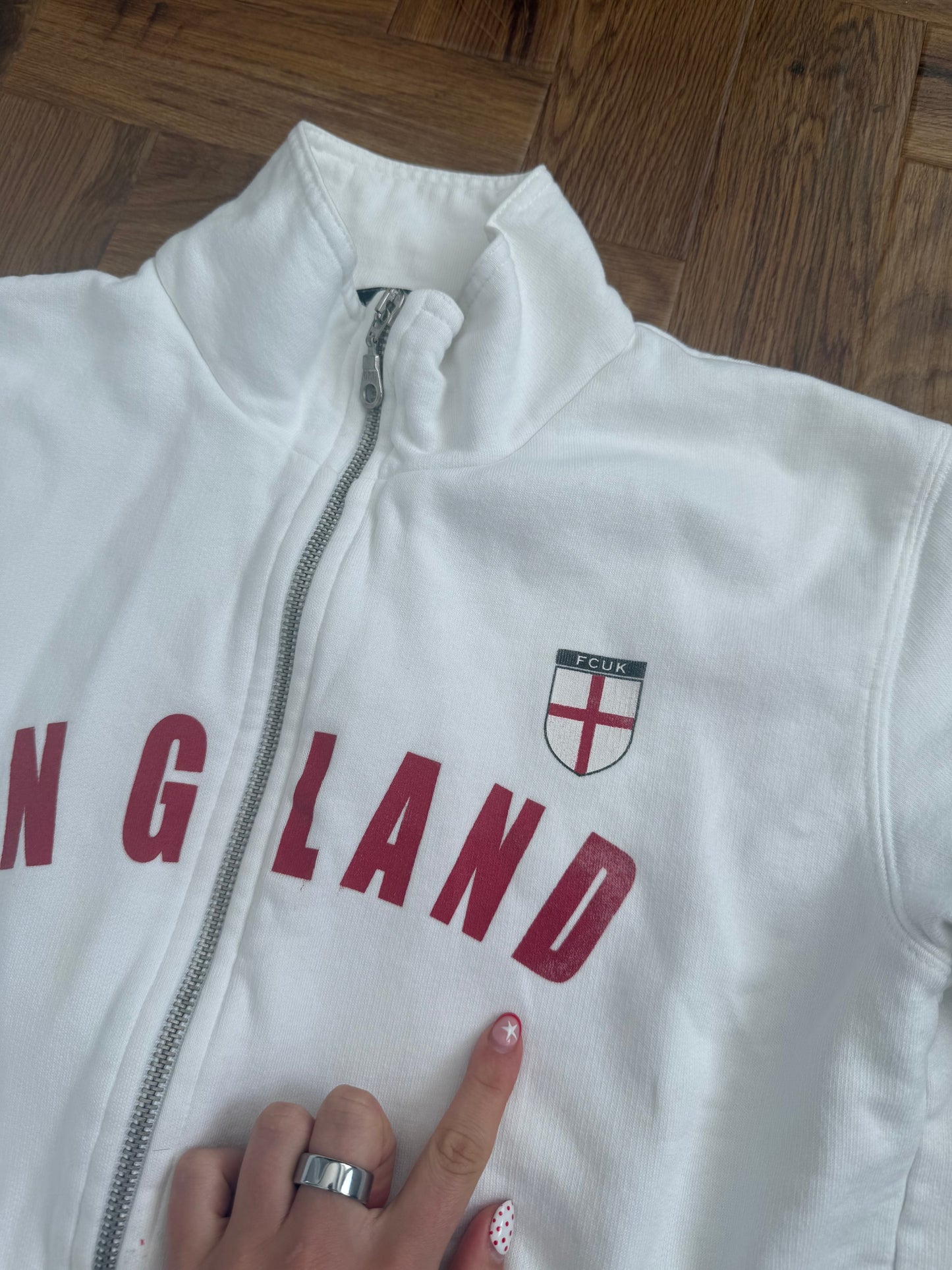 French Connection England Zip Jumper (M)