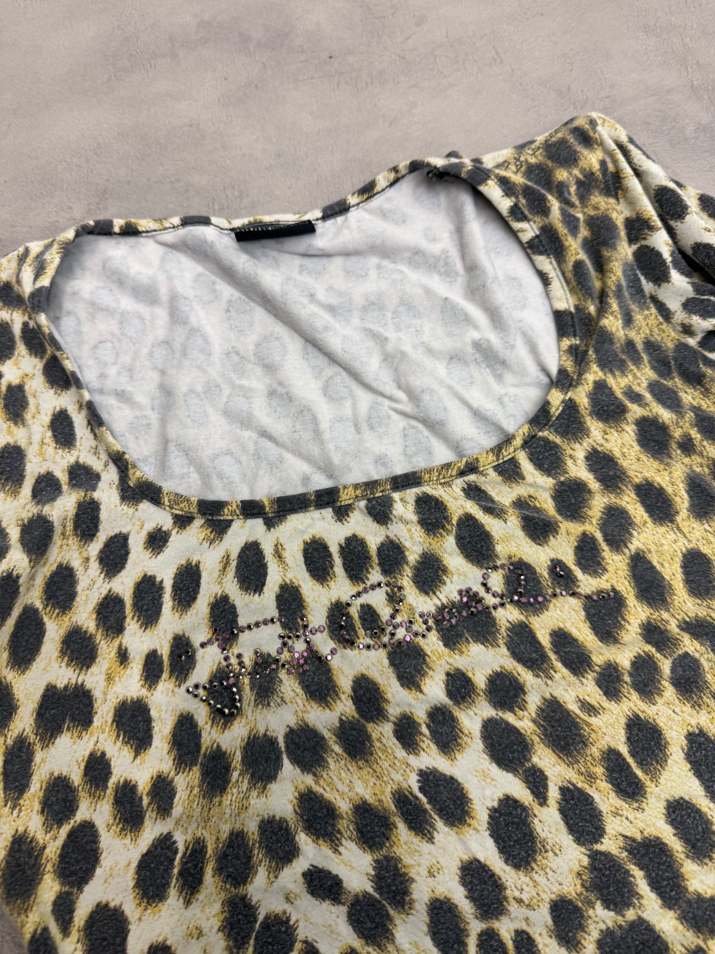 Leopard Cavalli Top (M)