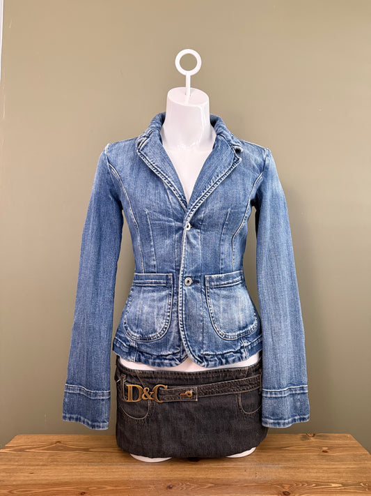 Diesel Denim Blazer Jacket (M)