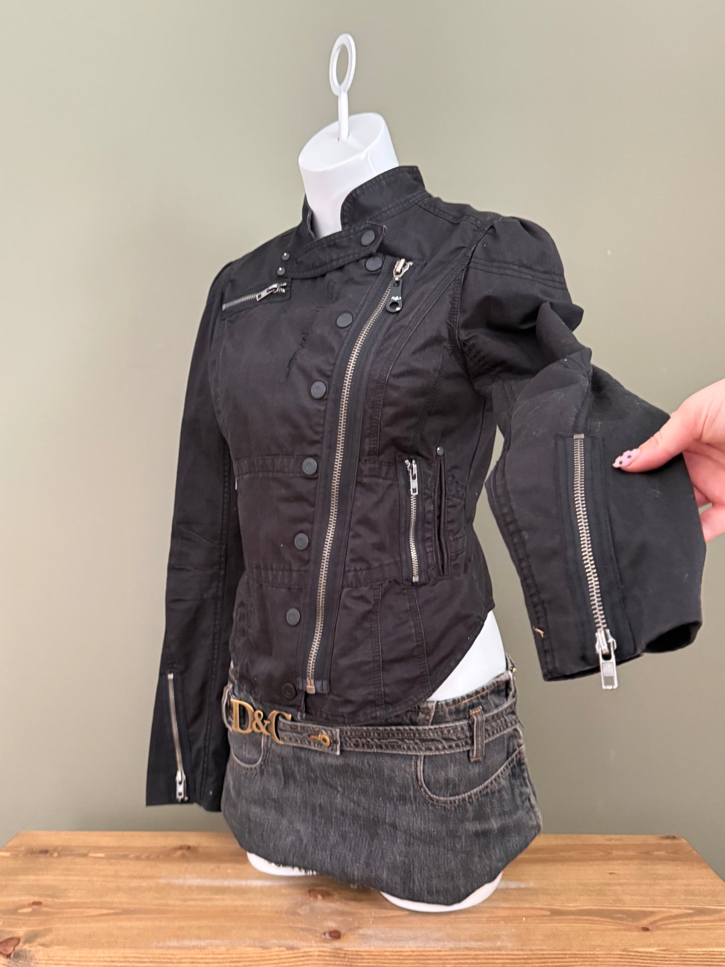 Asymmetric Corset Jacket (UK10)