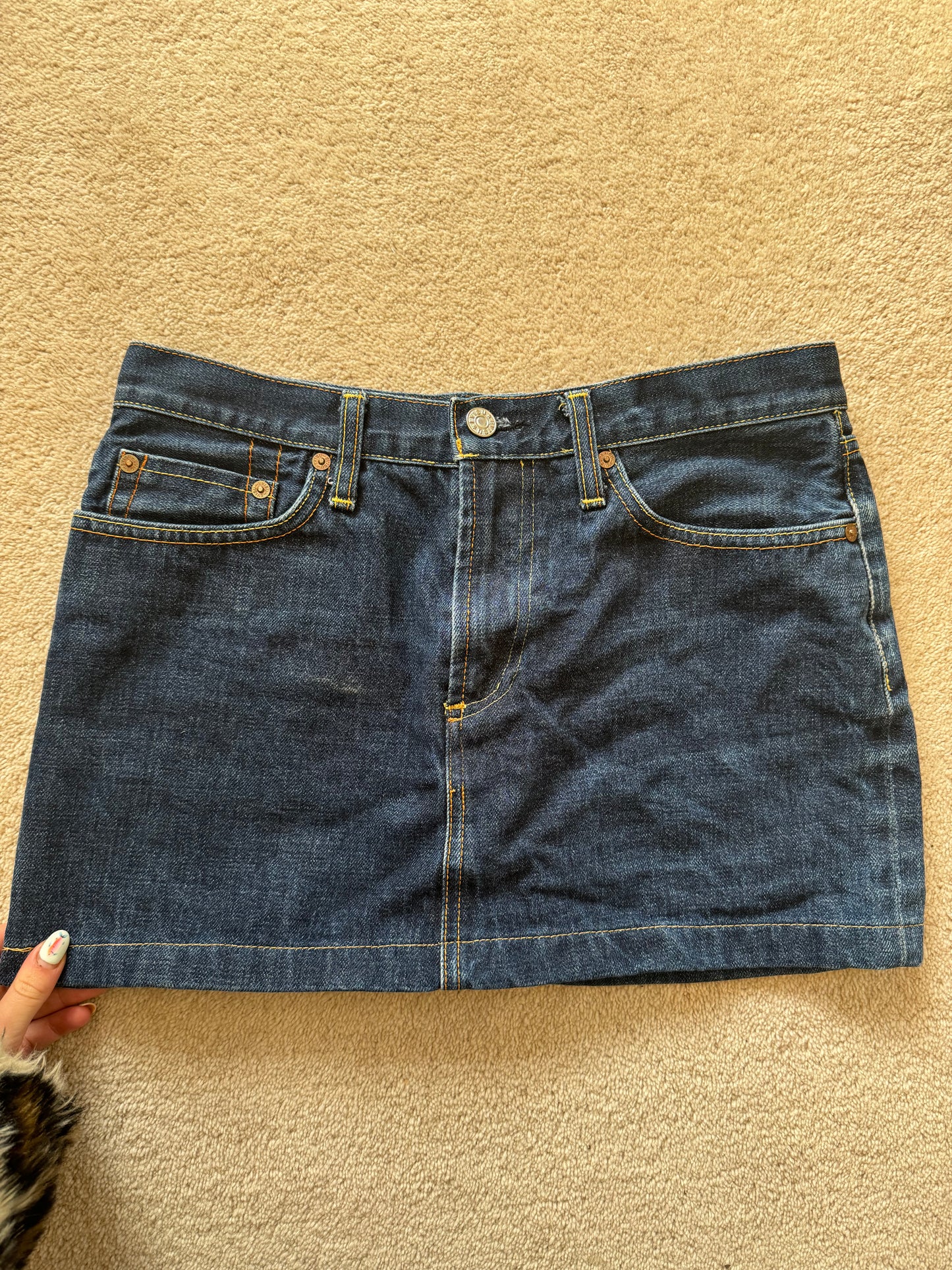 Evisu Mini Skirt