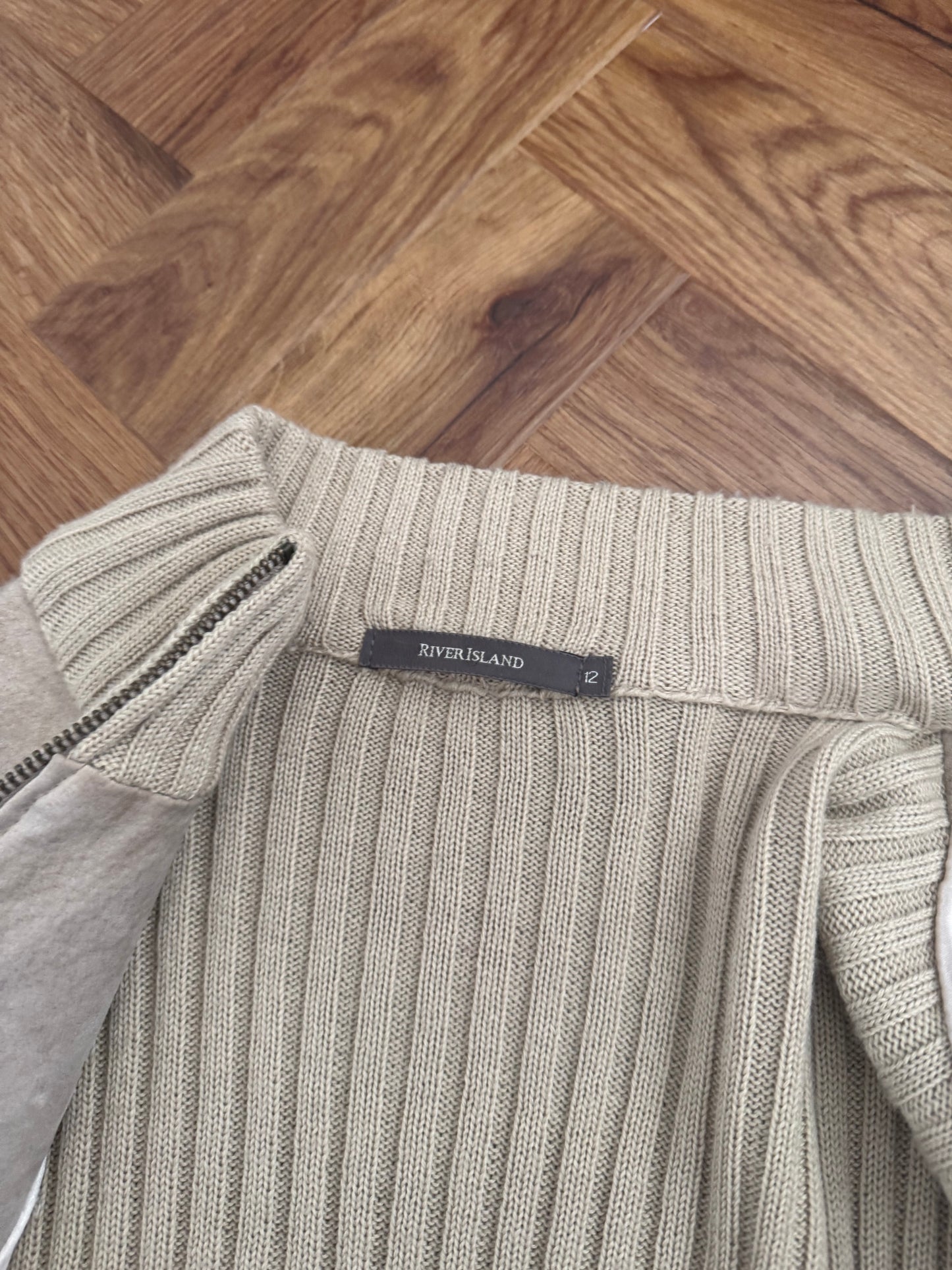 Suede Knit Jacket (UK12)