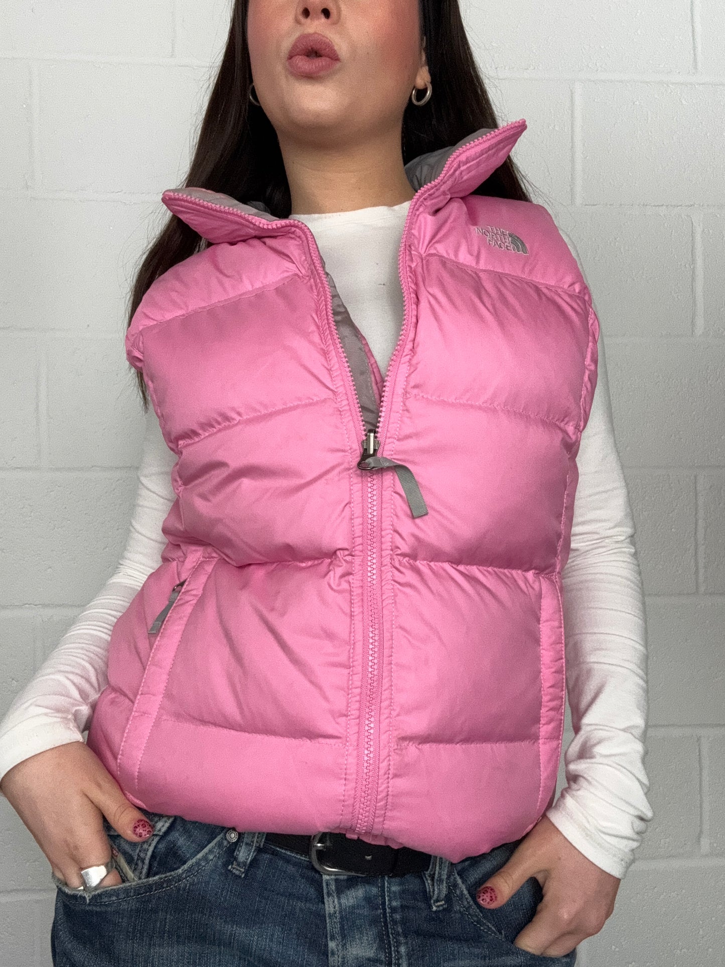 The North Face Pink Gilet (S)