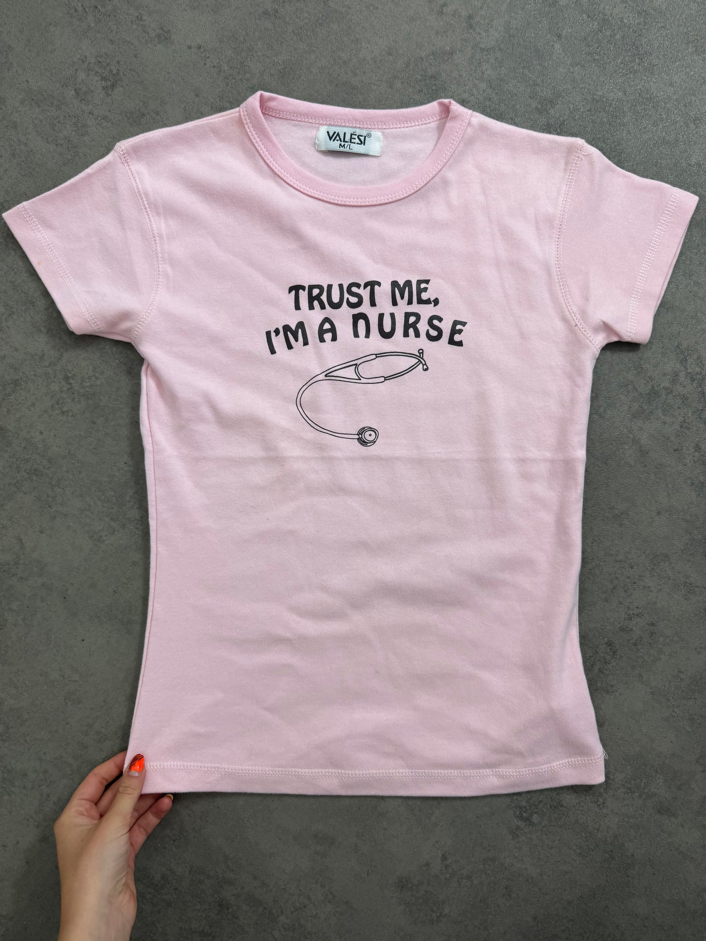 Slogan Baby Tee