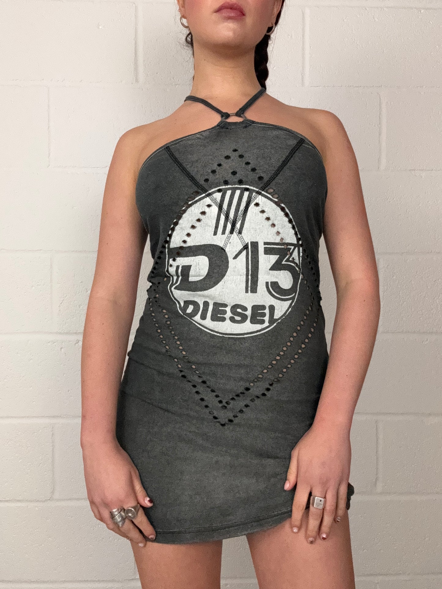 Diesel Halterneck Dress (S)