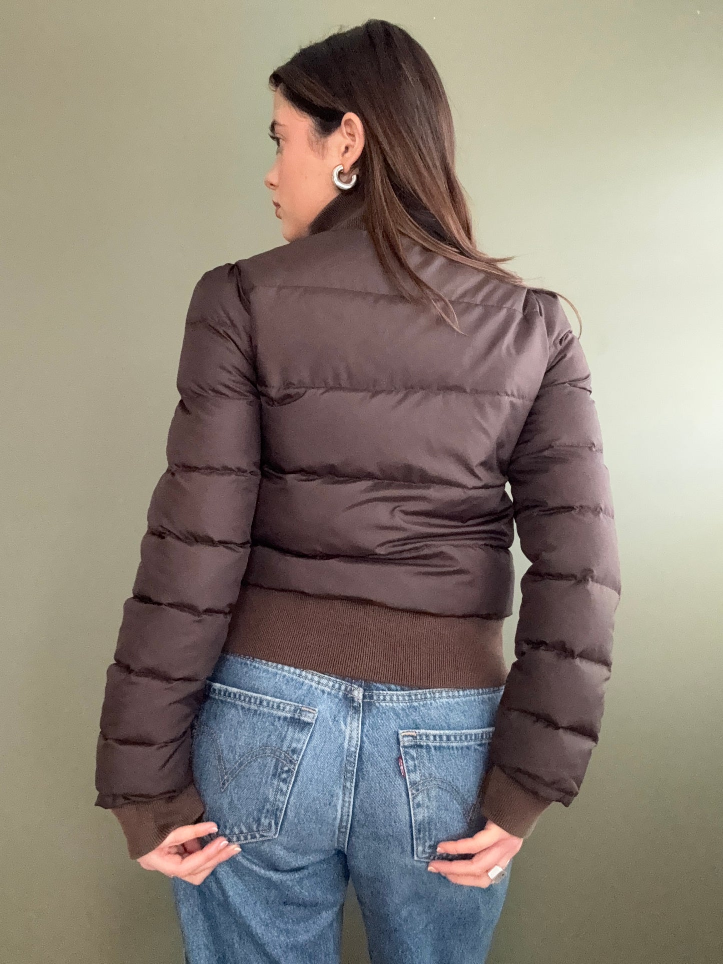 Brown Juicy Couture Puffer (S)