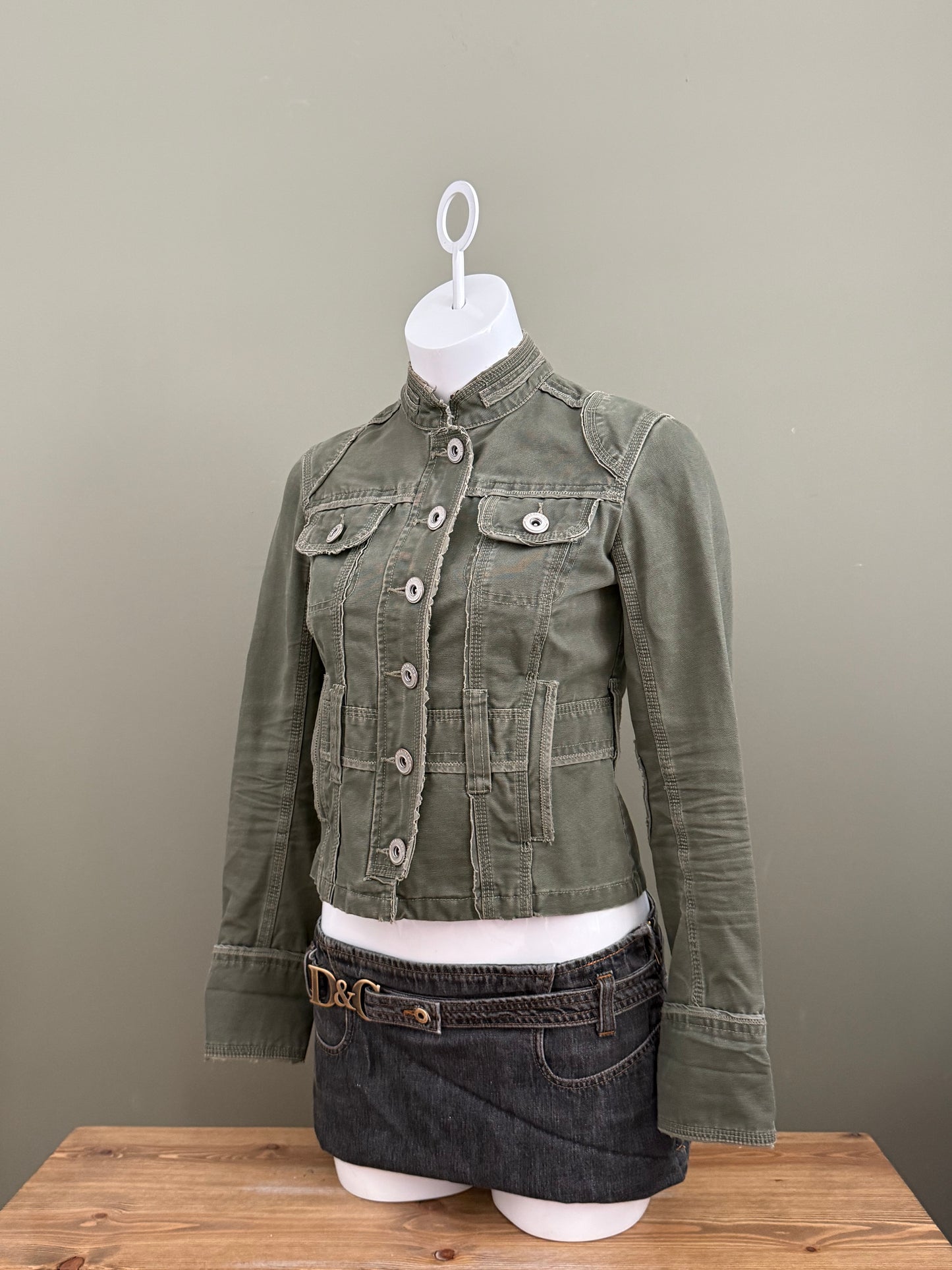 Fitted Military Style Jacket (UK8)