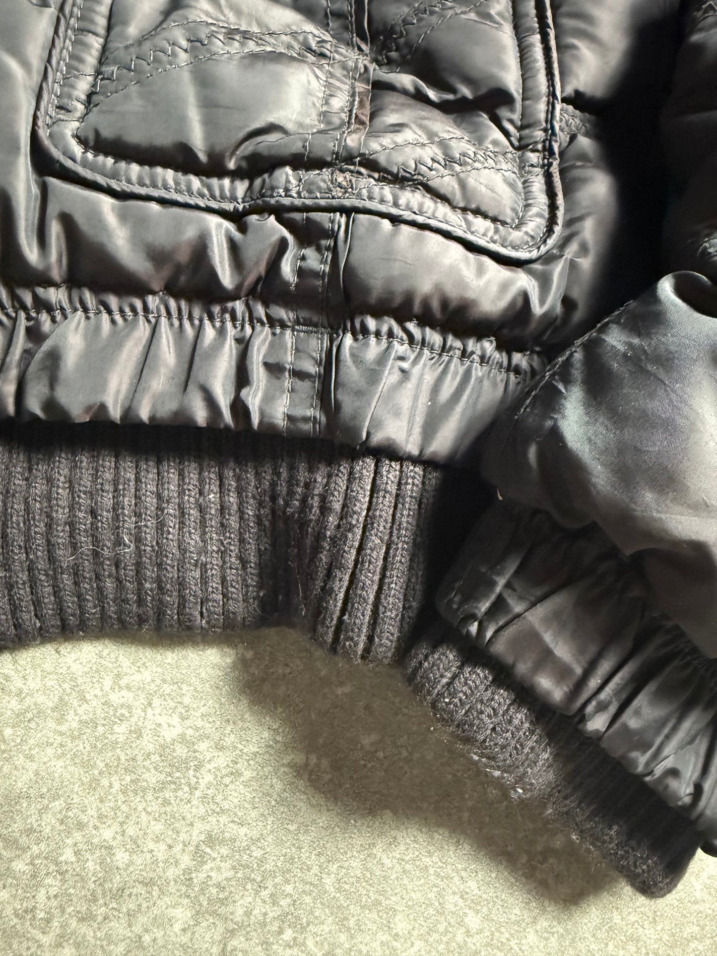 Y2K Brown Puffer Jacket (UK14)