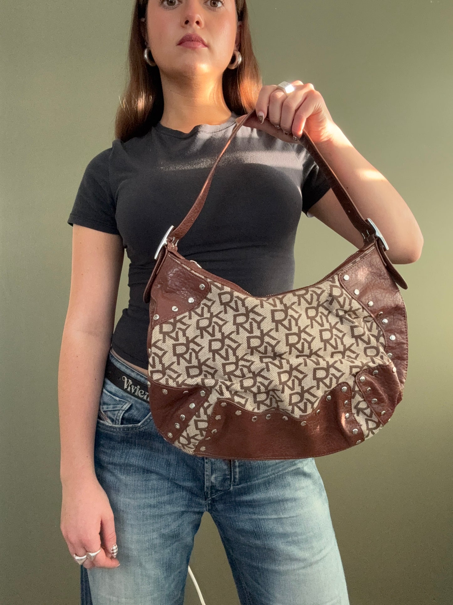 DKNY Studded Handbag