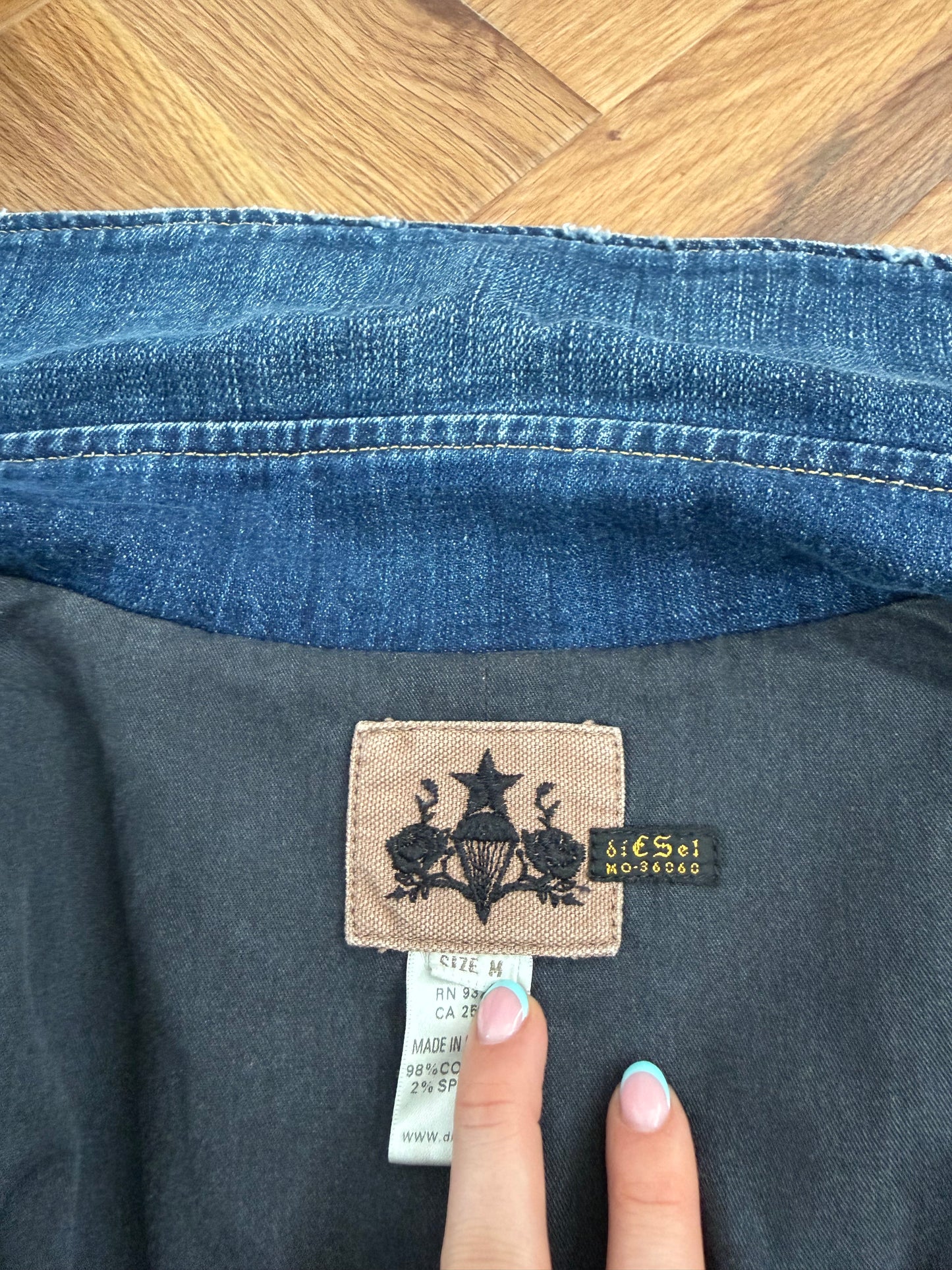 Diesel Denim Military Jacket (M)
