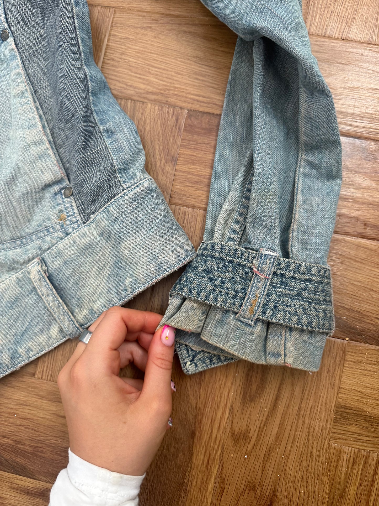 Diesel Denim Biker Jacket (L)