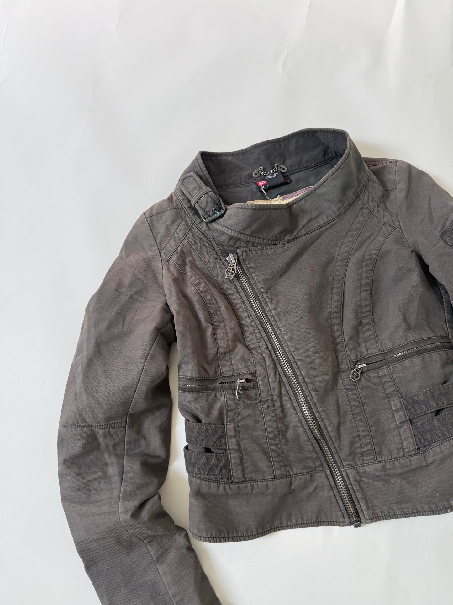 Diesel Cropped Utility Jacket (M)