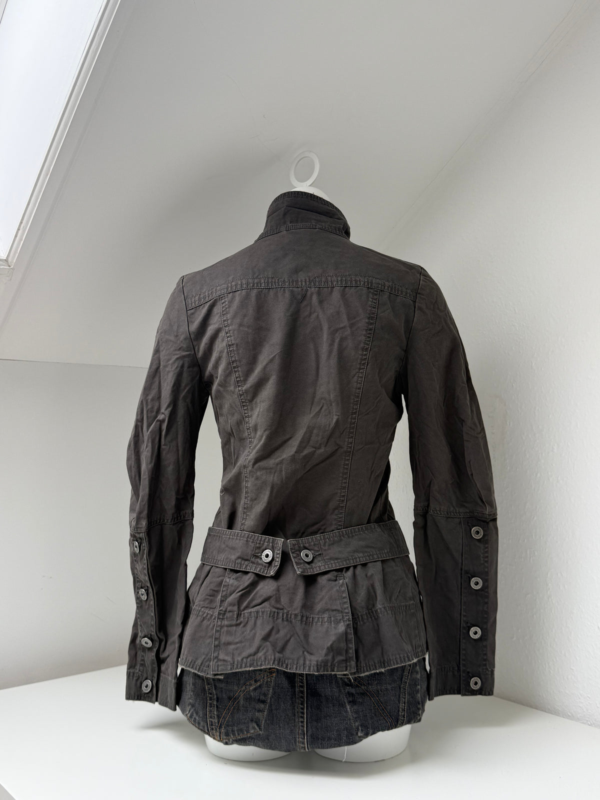 Asymmetrical Diesel Utility Jacket (M)