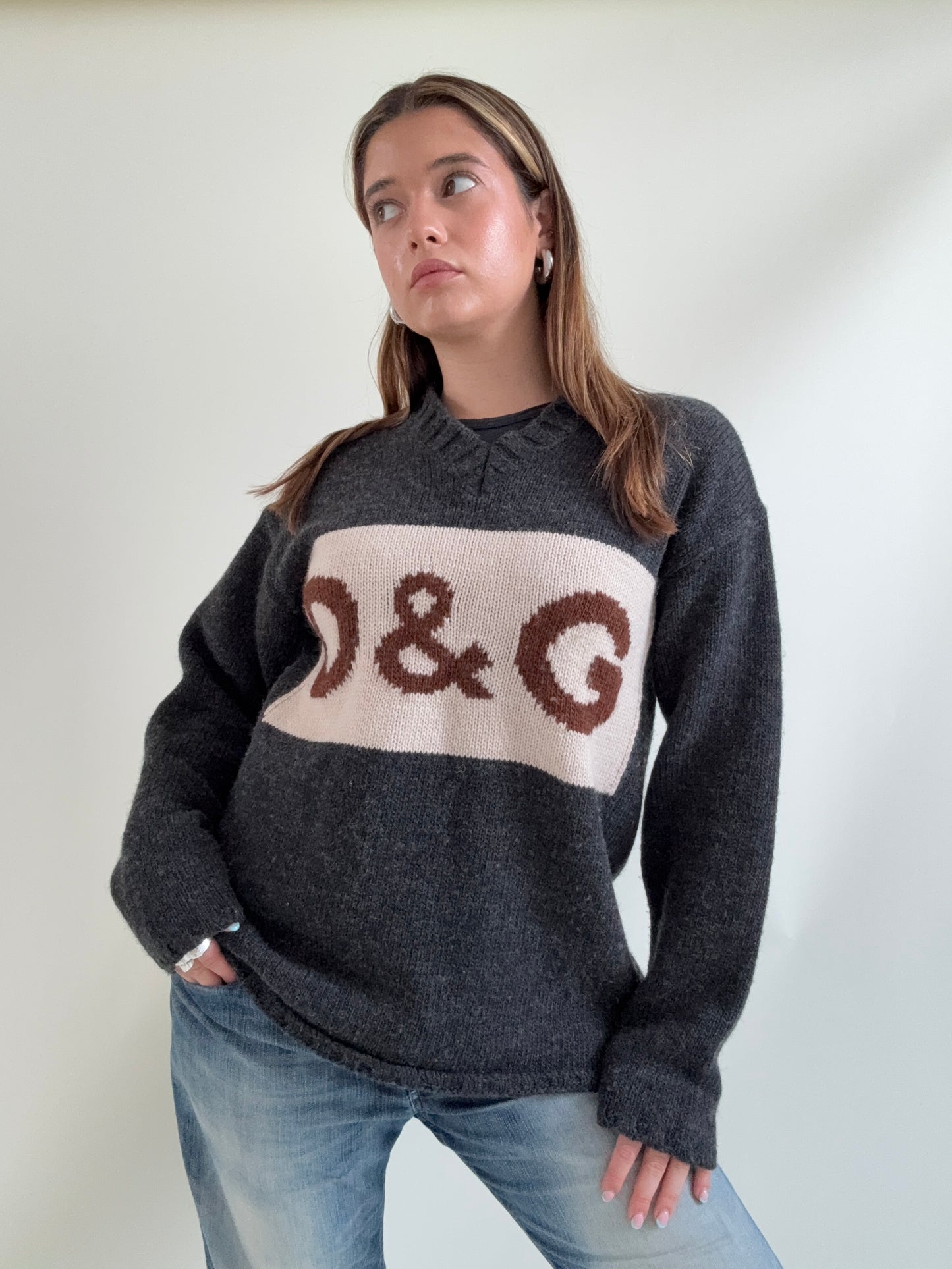 Dolce & Gabbana Vintage Wool Jumper (M)