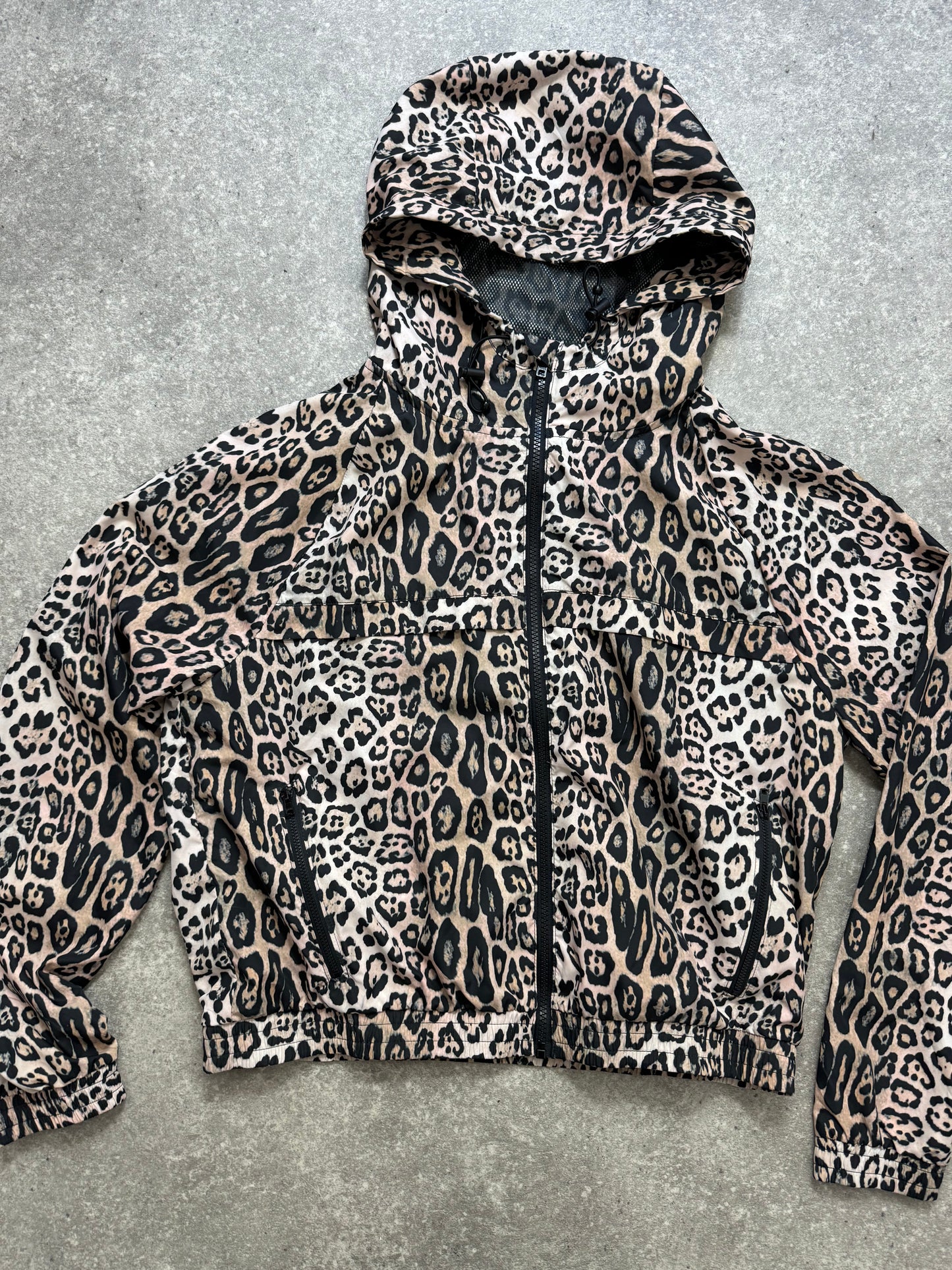 Leopard Print Raincoat (M//L)