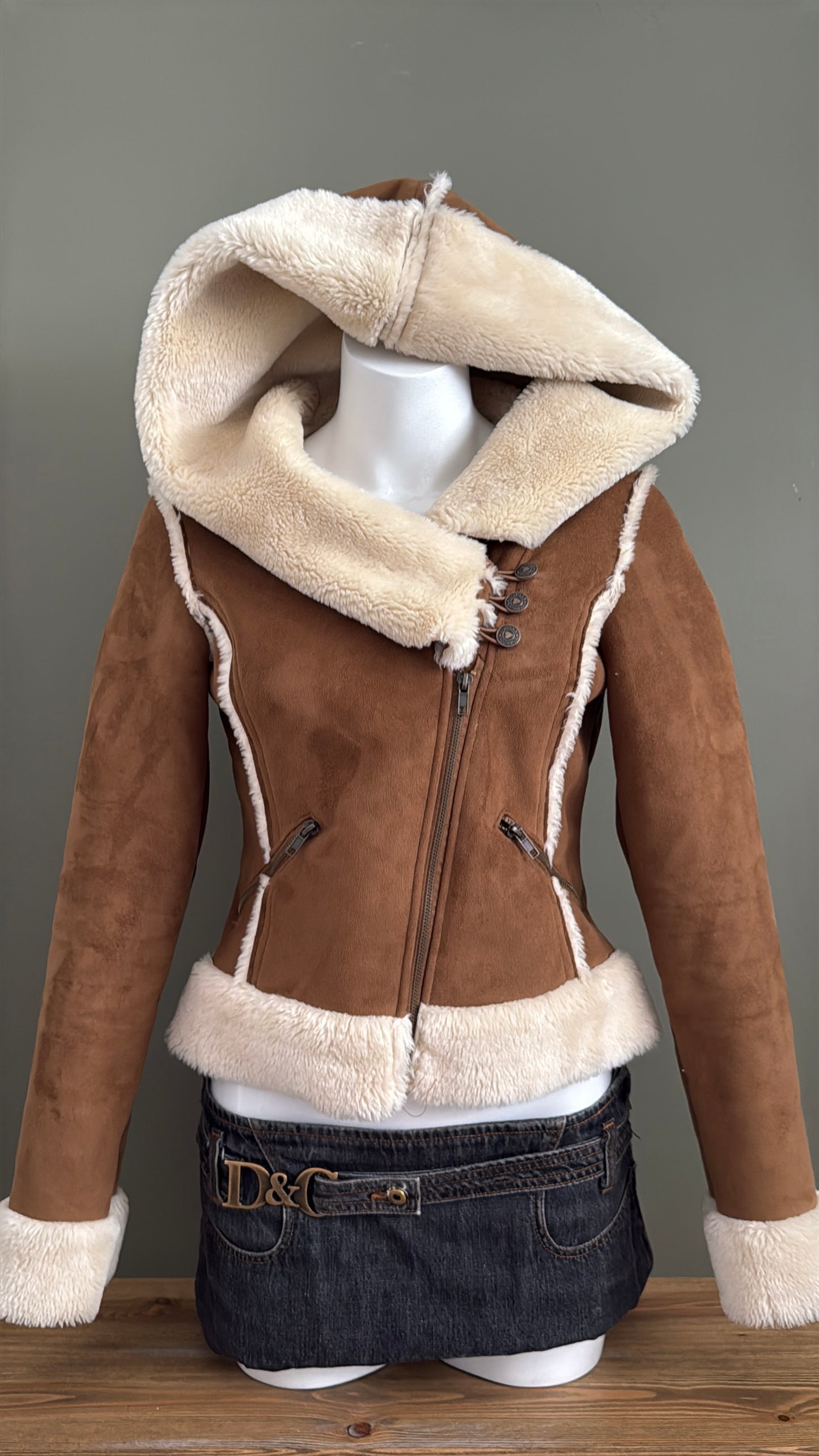 Morgan De Toi Faux Fur Jacket (S)