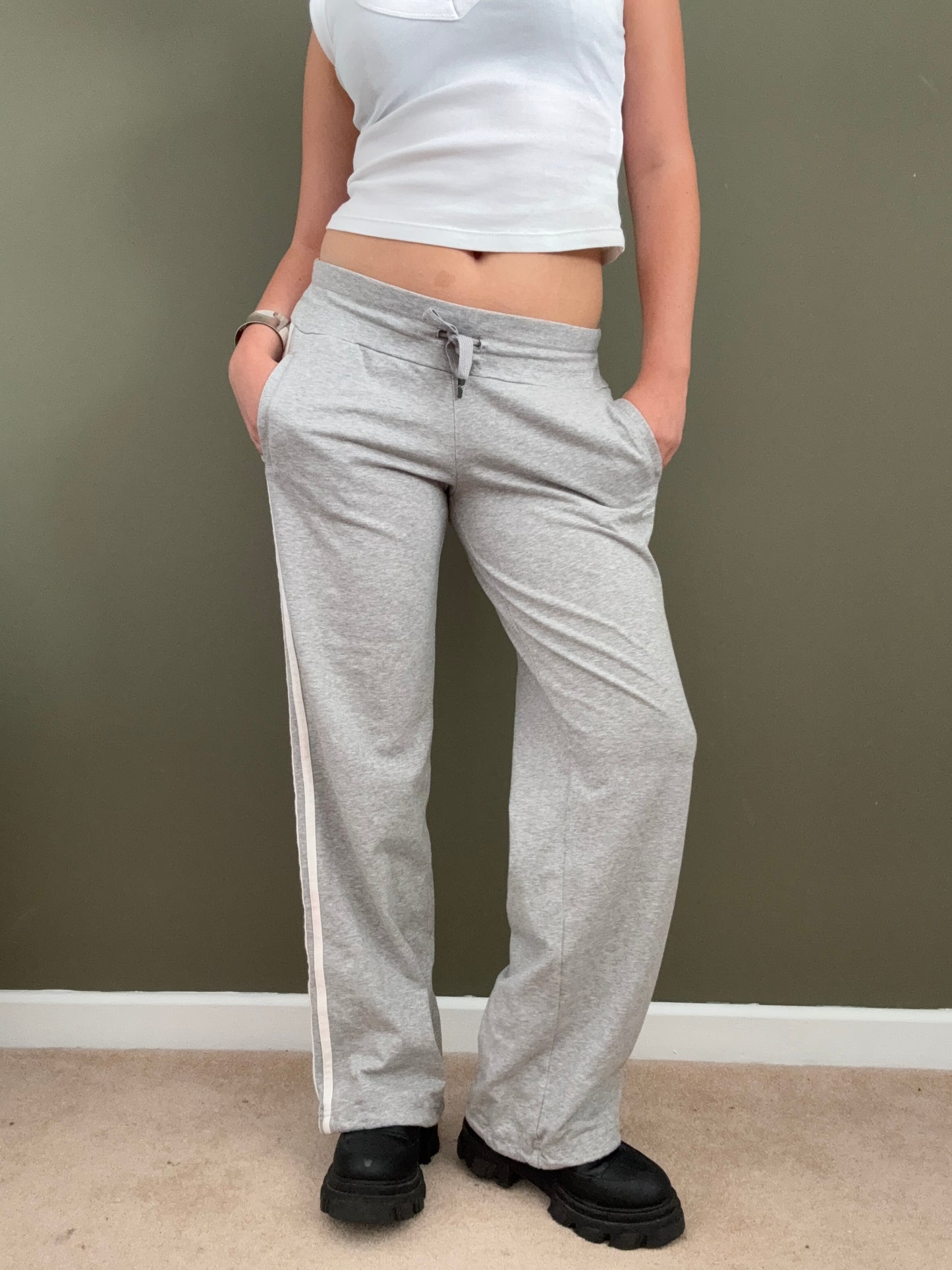 Adidas Straight Leg Joggers (S)