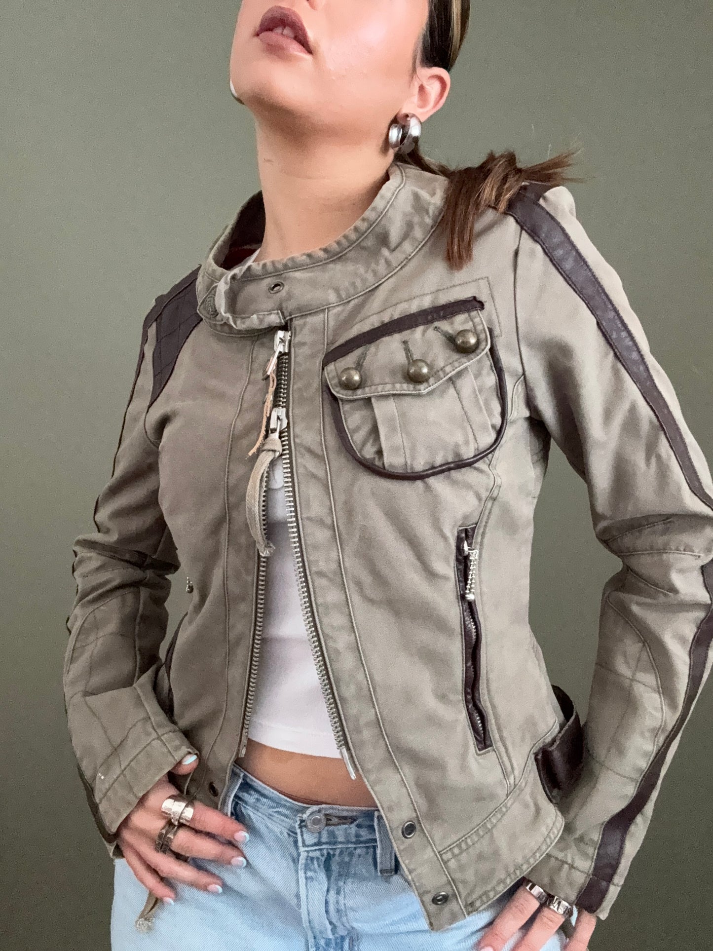Vintage Diesel Fitted Jacket (M)