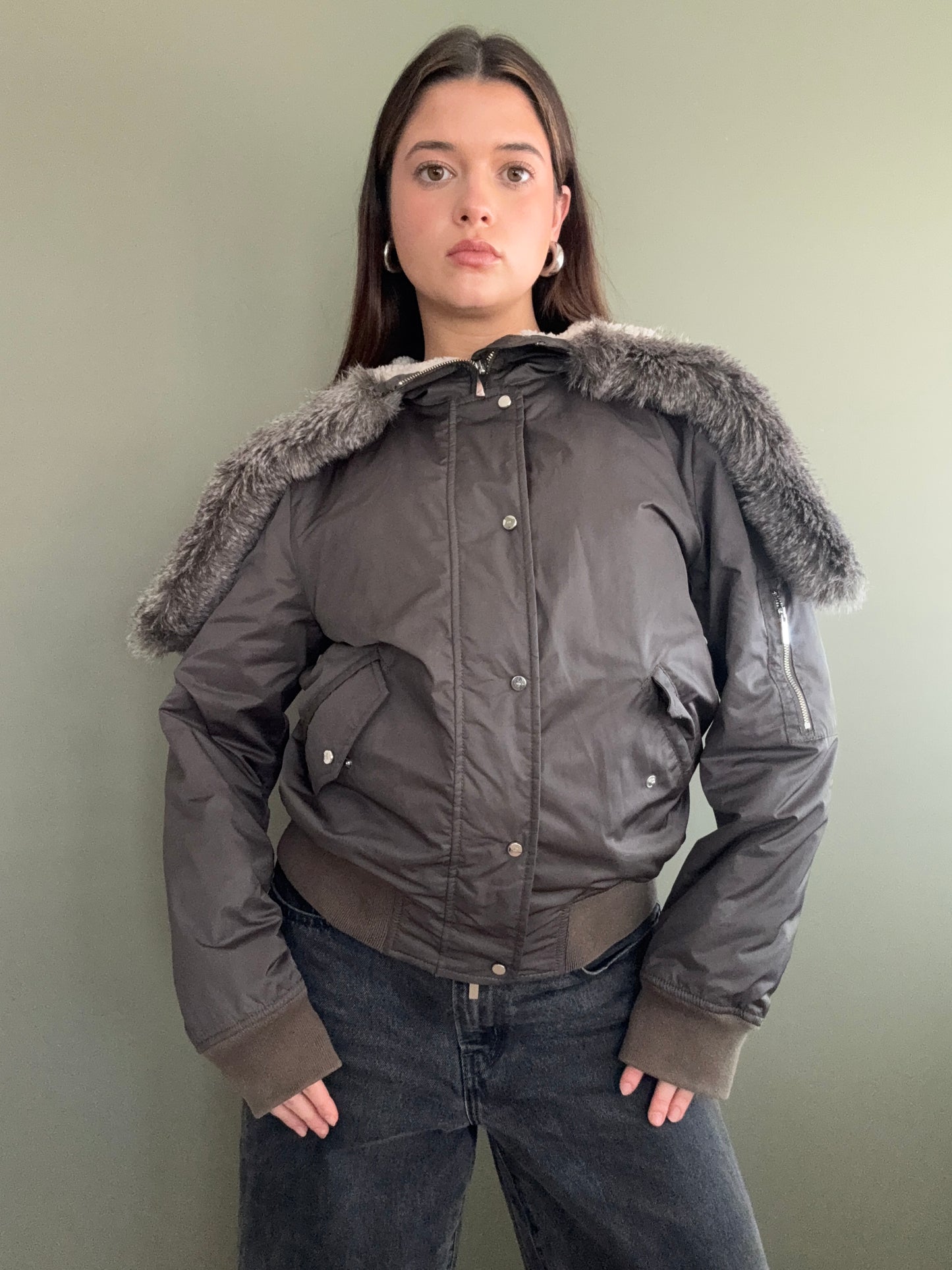 Karen Millen Bomber Jacket (UK12)