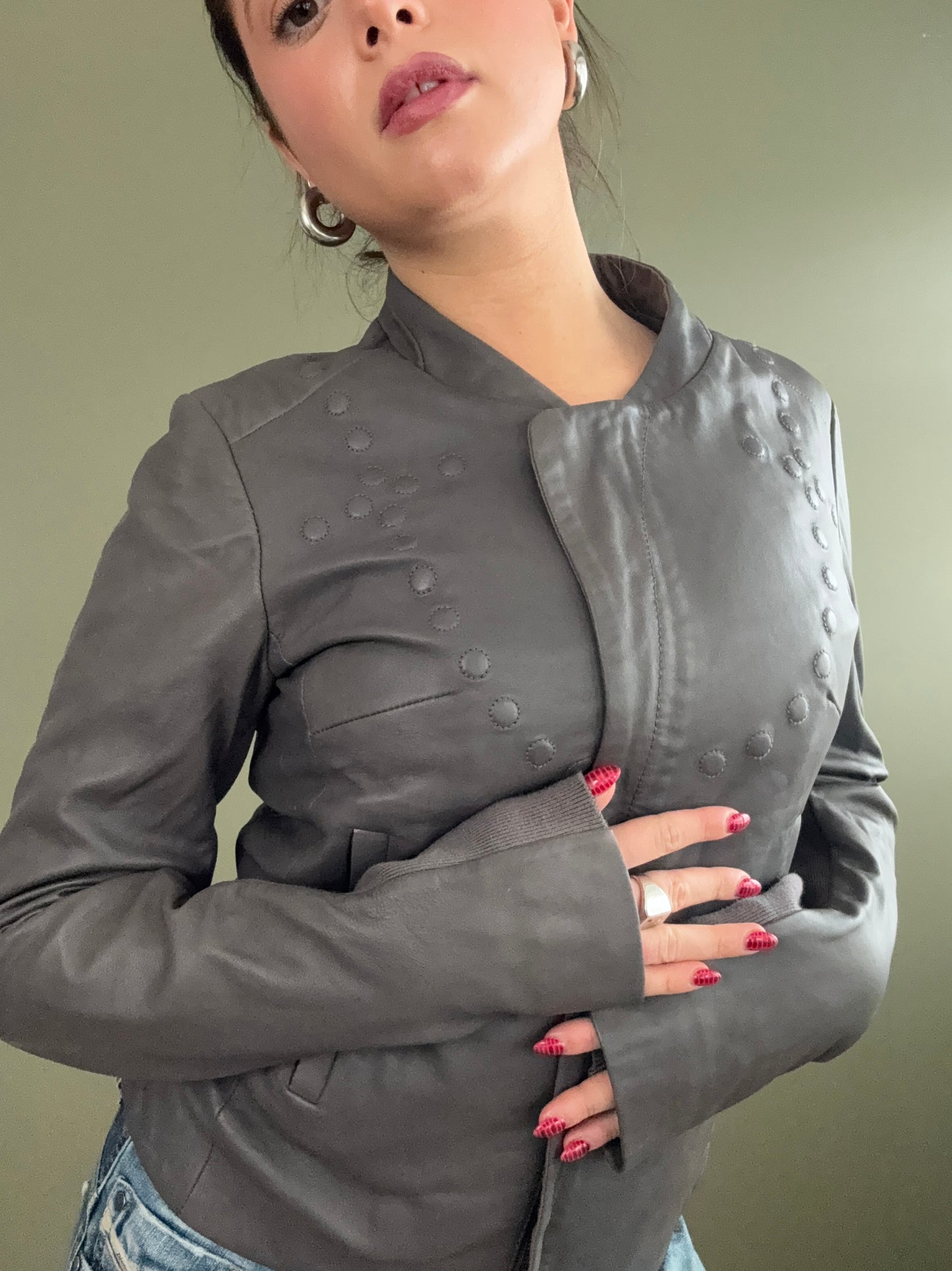 Diesel Leather Jacket (M)