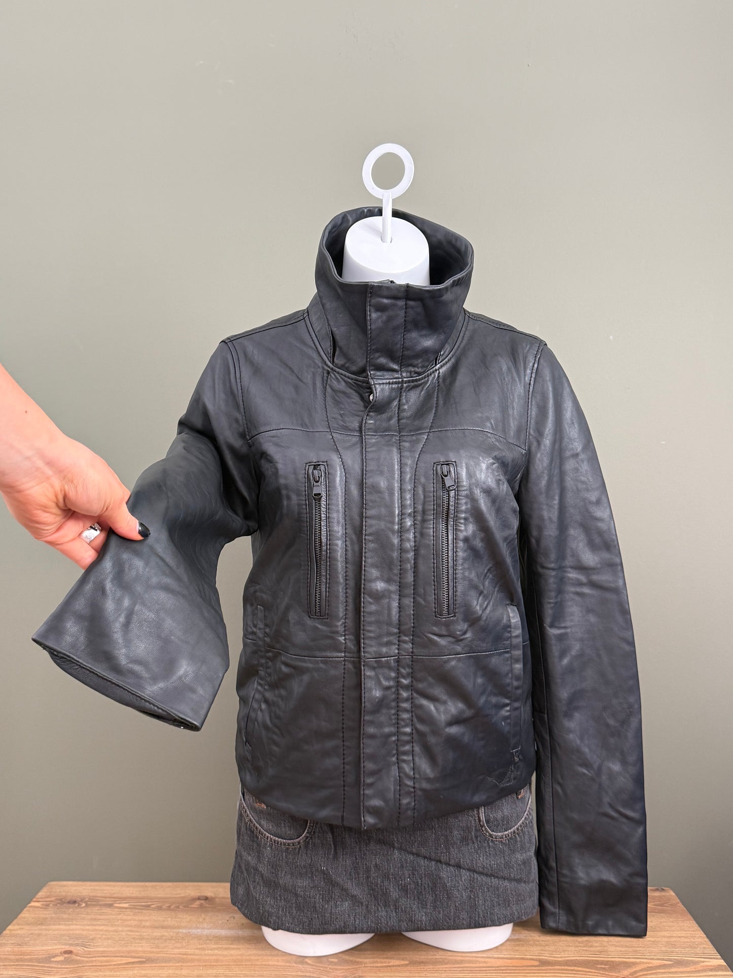 Diesel Leather Jacket (L)