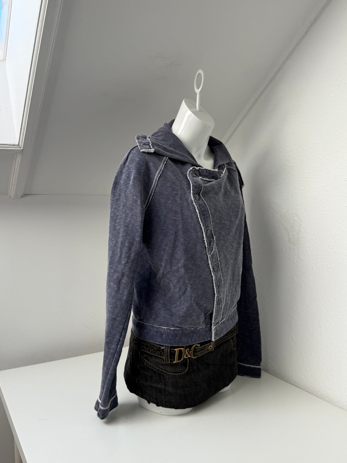 Diesel Asymmetric Popper Jumper (L)