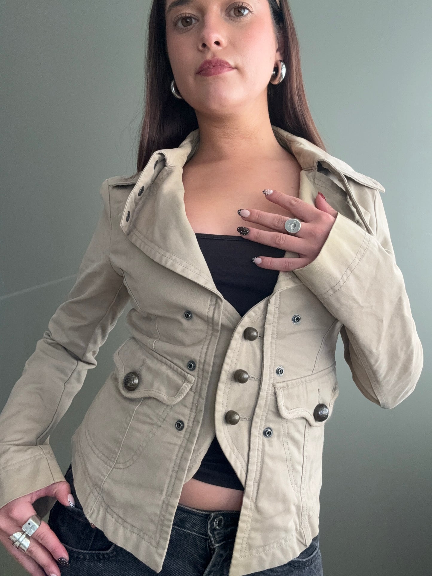 Diesel Military Style Jacket (S)