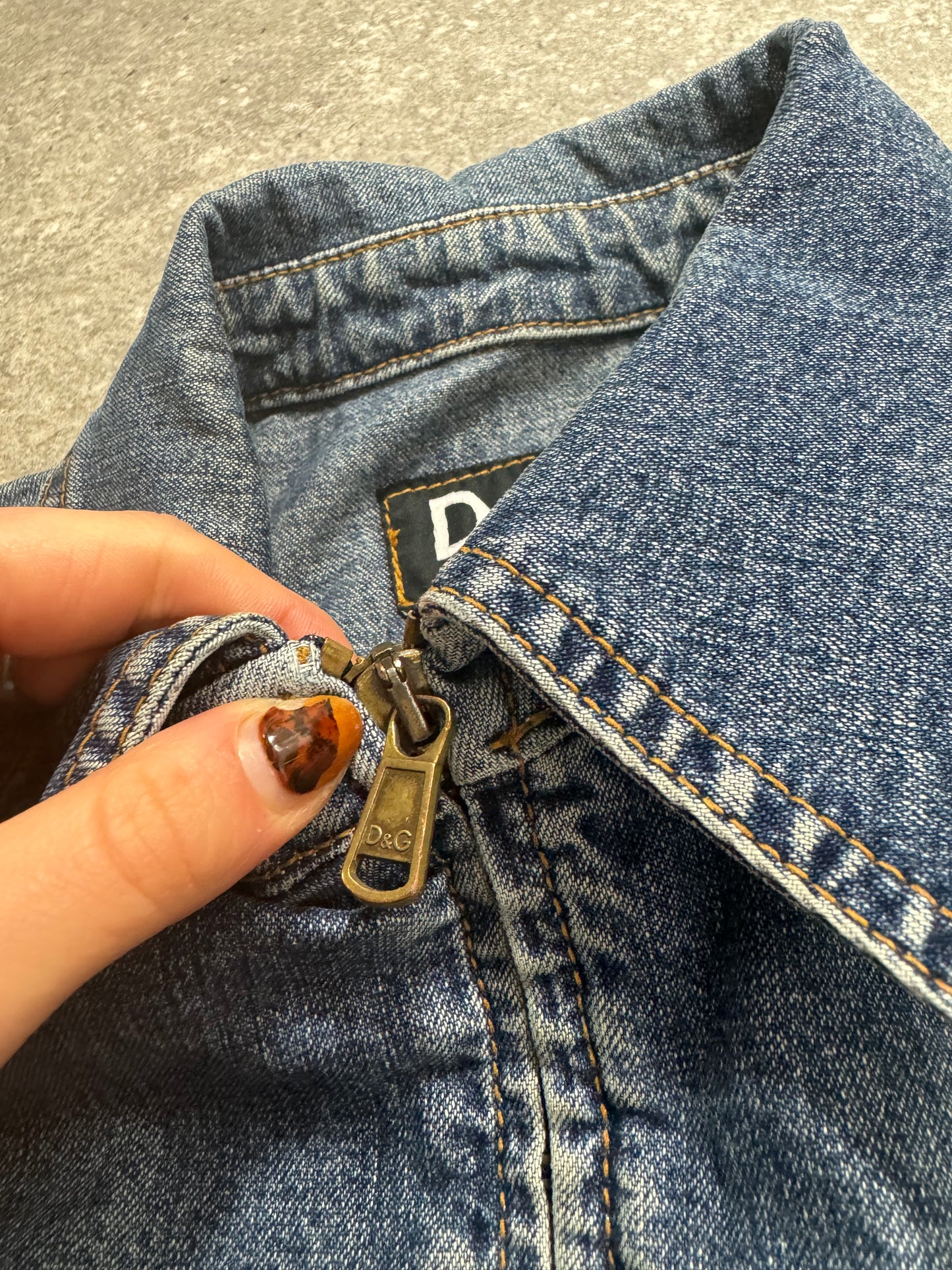 D&G Fitted Denim Jacket (S)