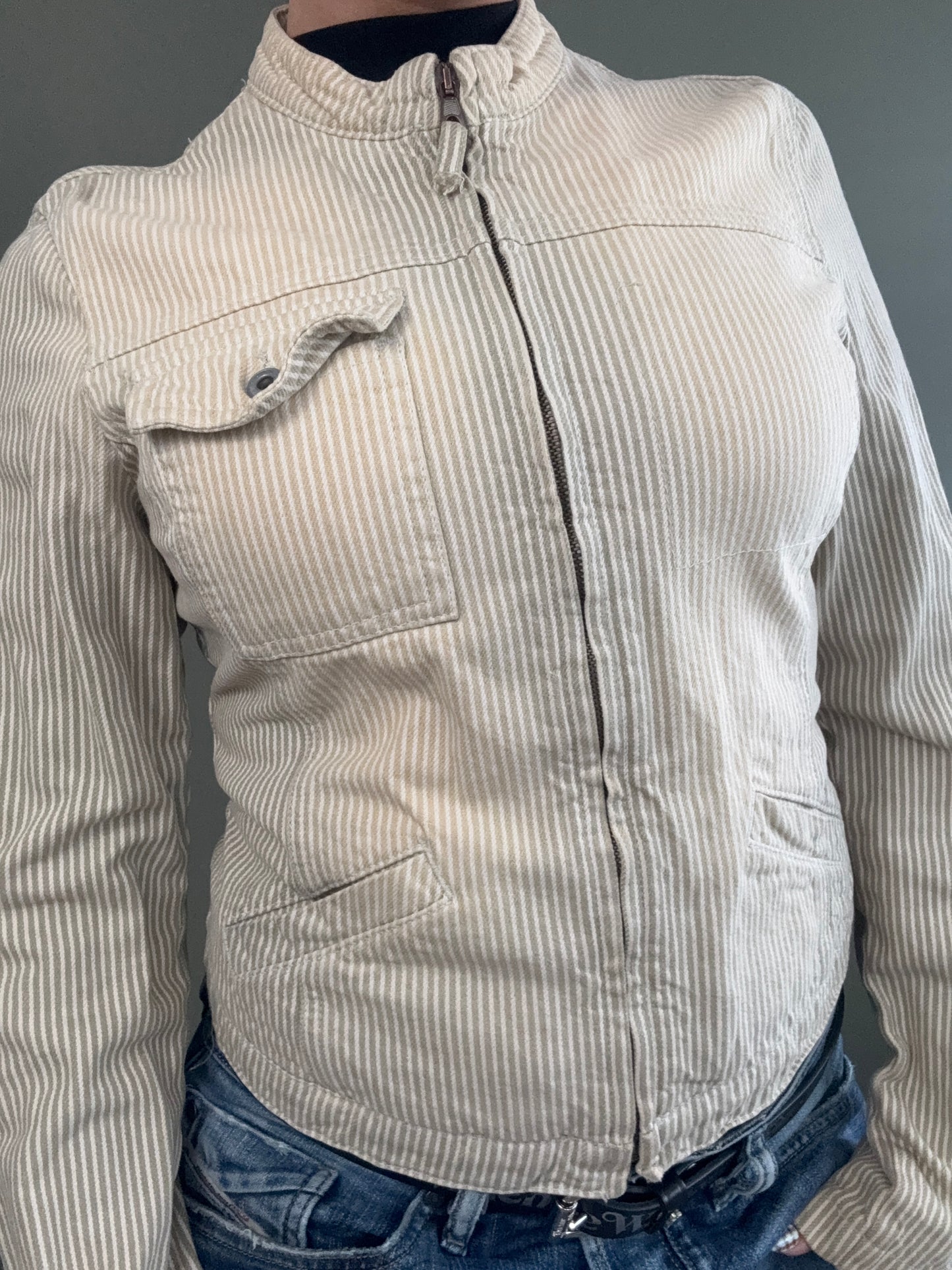 Guess Pinstripe Jacket (M)