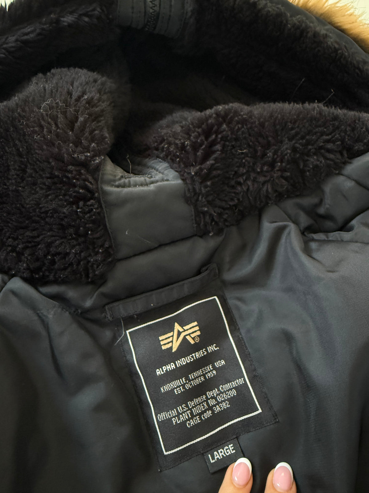 Alpha Industries Utility Bomber Jacket (L)